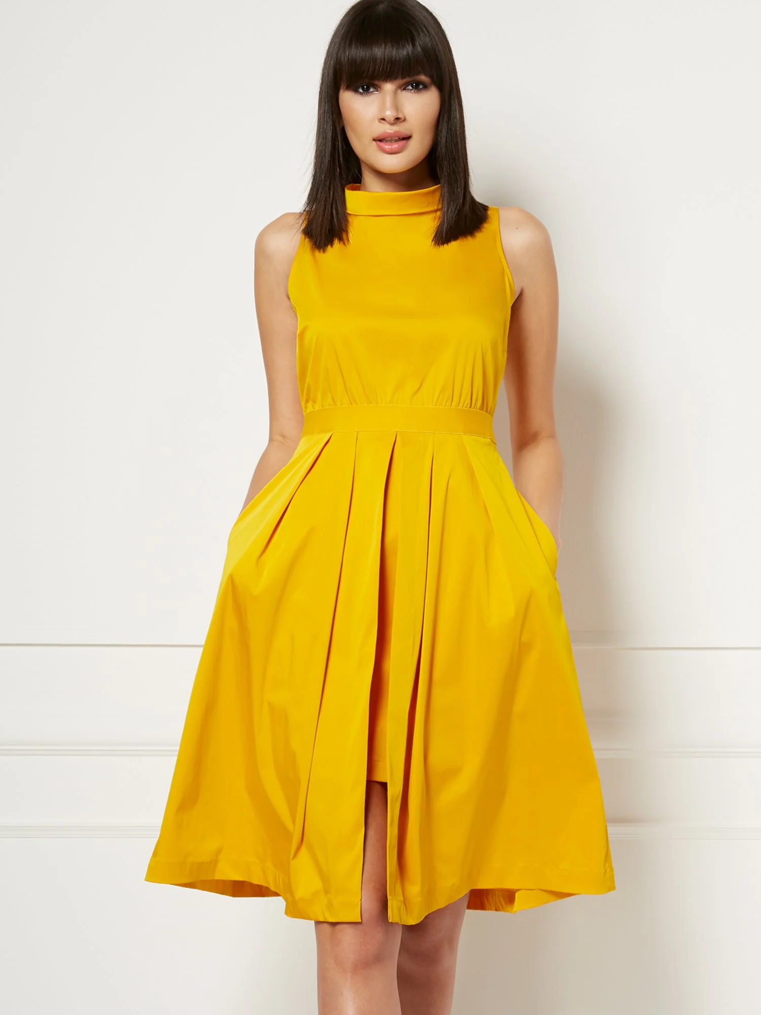 Freya Taffeta Dress - Eva Mendes Fiesta Collection - Image 7