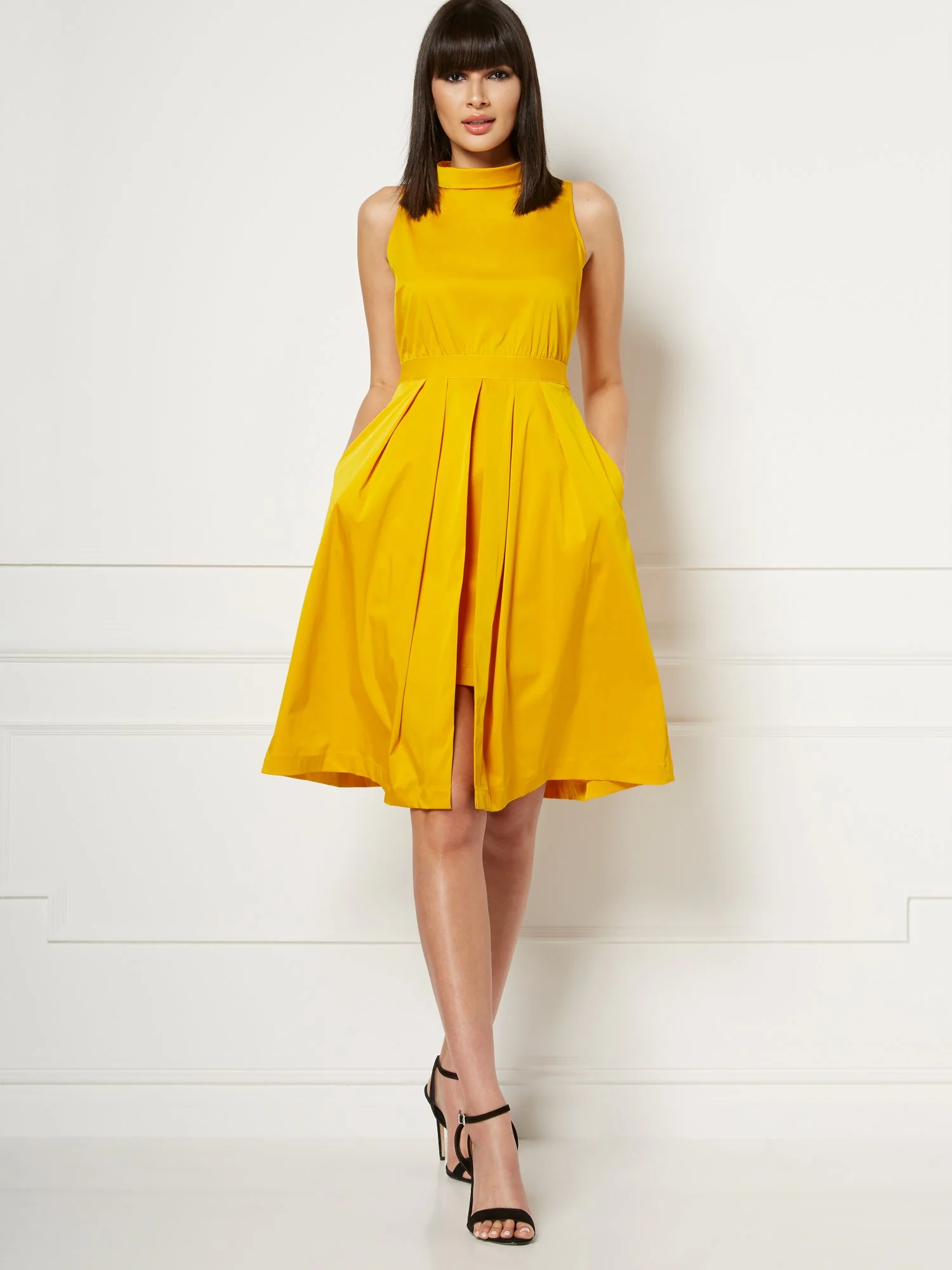 Freya Taffeta Dress - Eva Mendes Fiesta Collection - Image 8