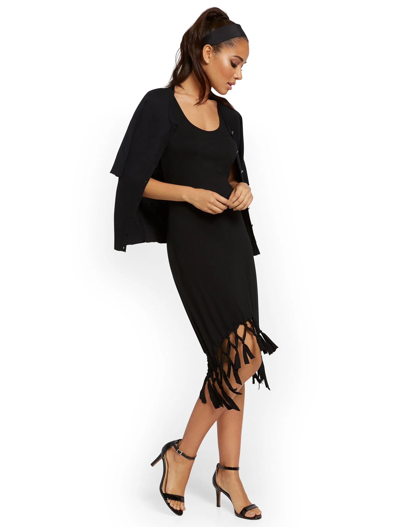Fringe Tank Dress
