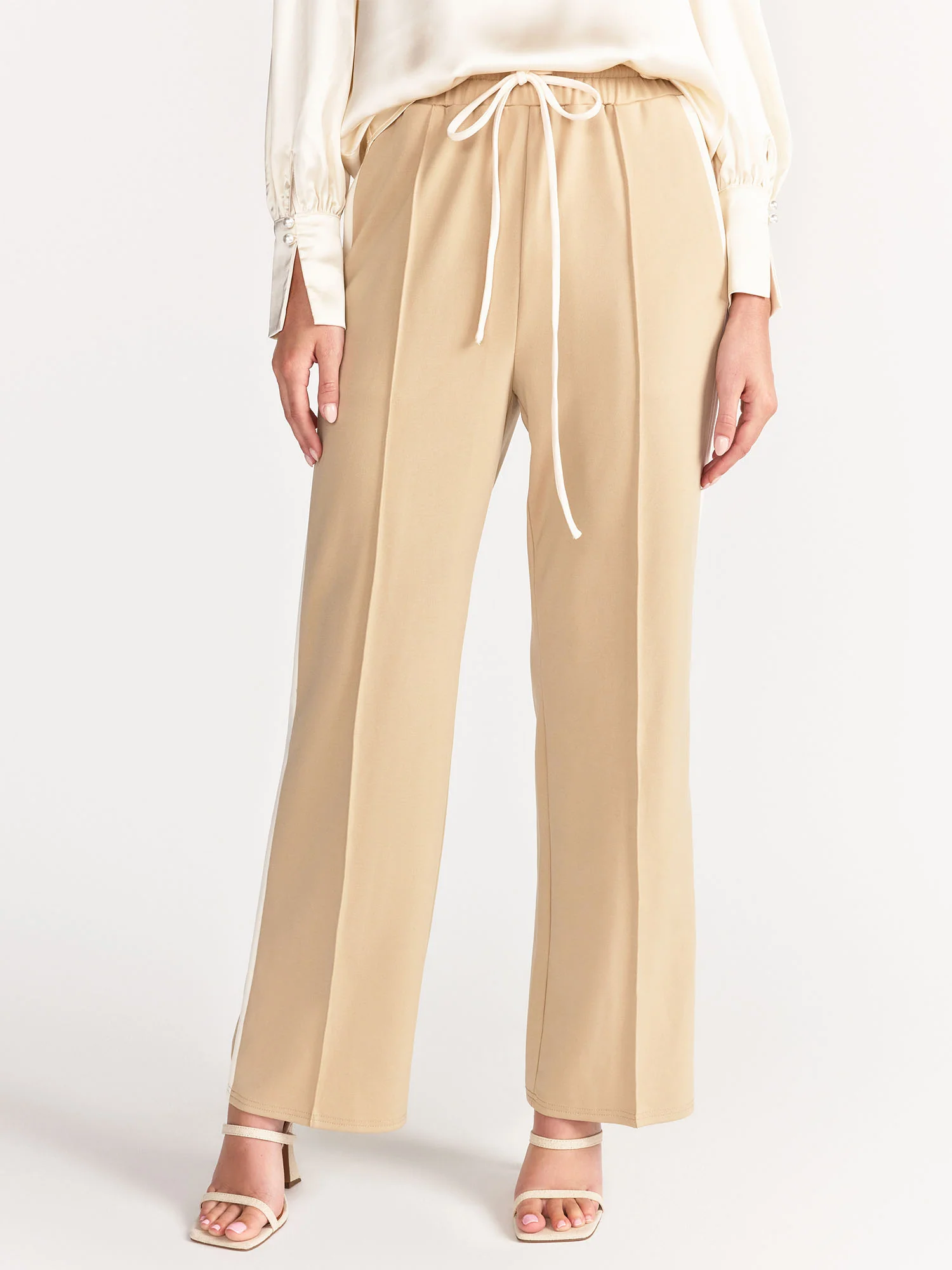 Front Seam Side Track Stripe Pant - Lena - Image 7
