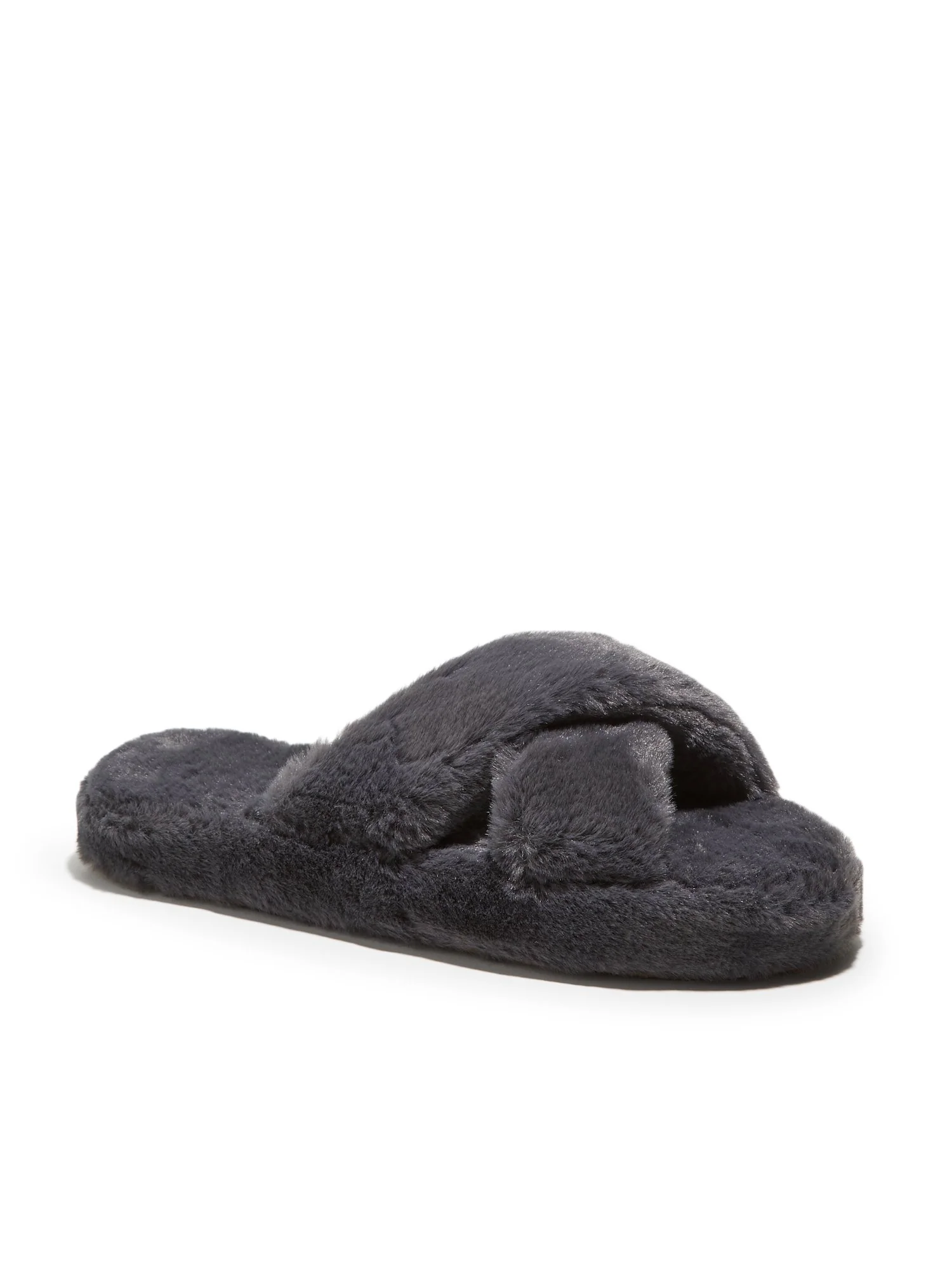 Furry Crossover Slippers - Image 5