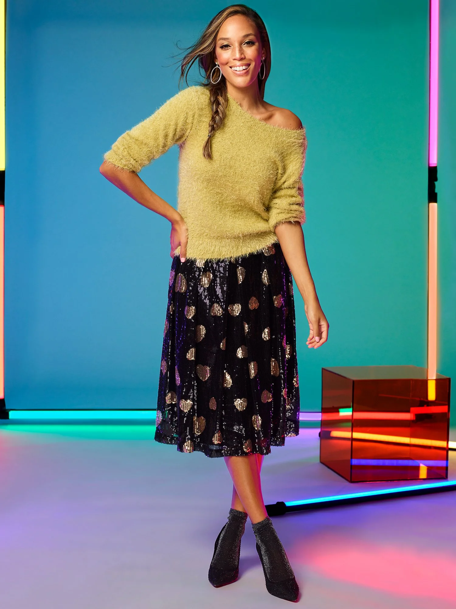 Fuzzy Crewneck Sweater - Image 16