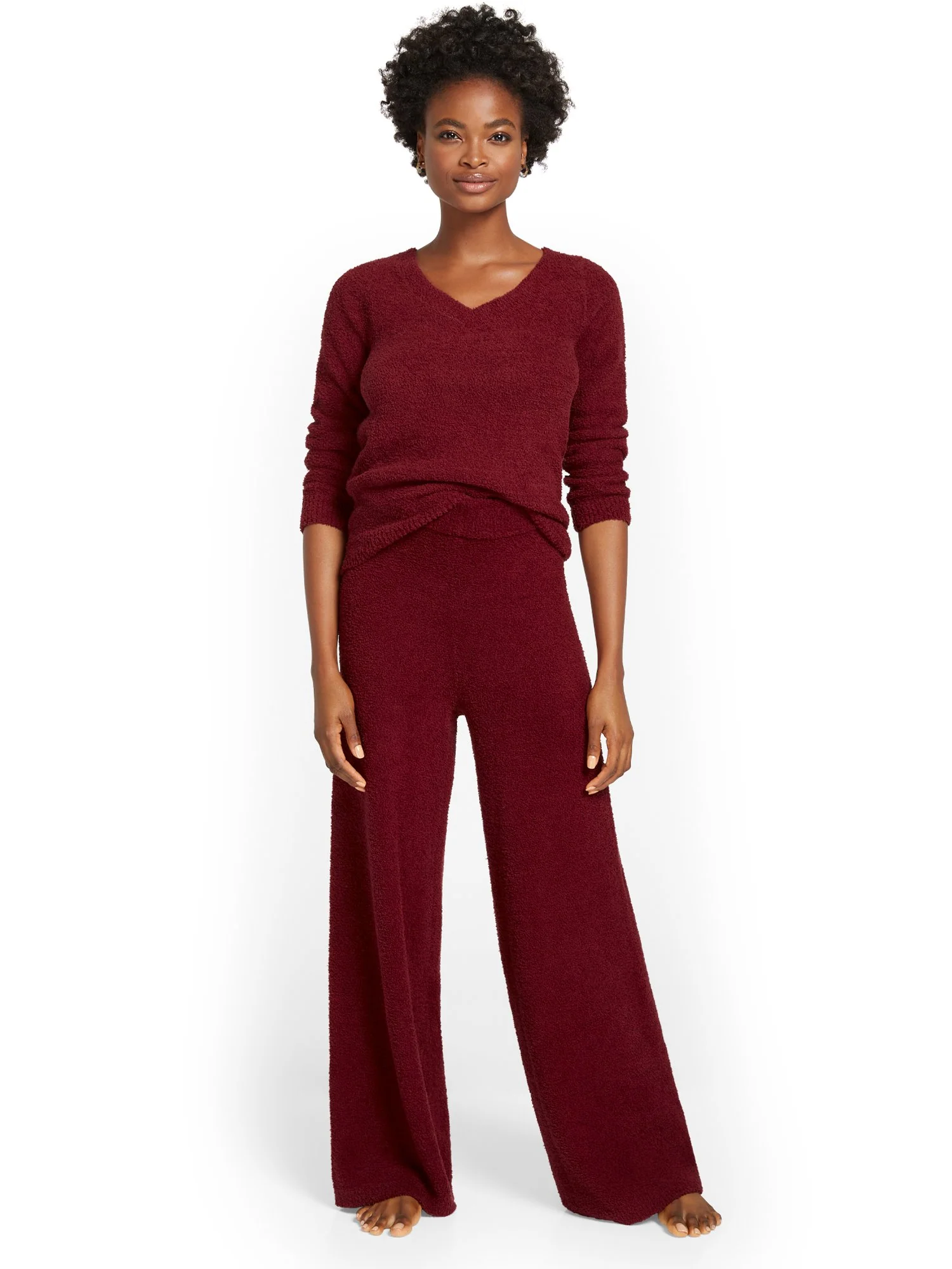 Fuzzy Wide-Leg Pant - Ultra Cozy Collection - Image 11