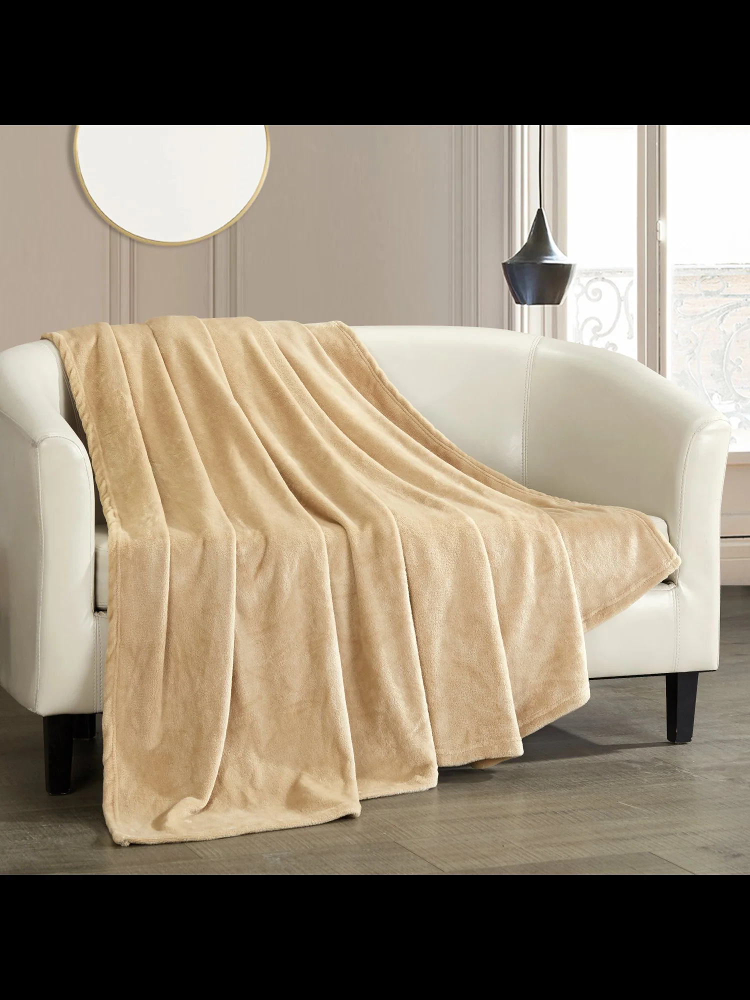 Gaten Ultra Plush Fleece Throw Blanket - NY&C x Chic Home - Image 13