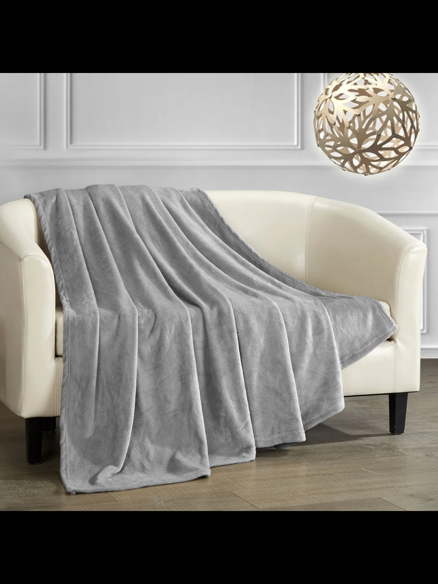 Gaten Ultra Plush Fleece Throw Blanket - NY&C x Chic Home - Image 5