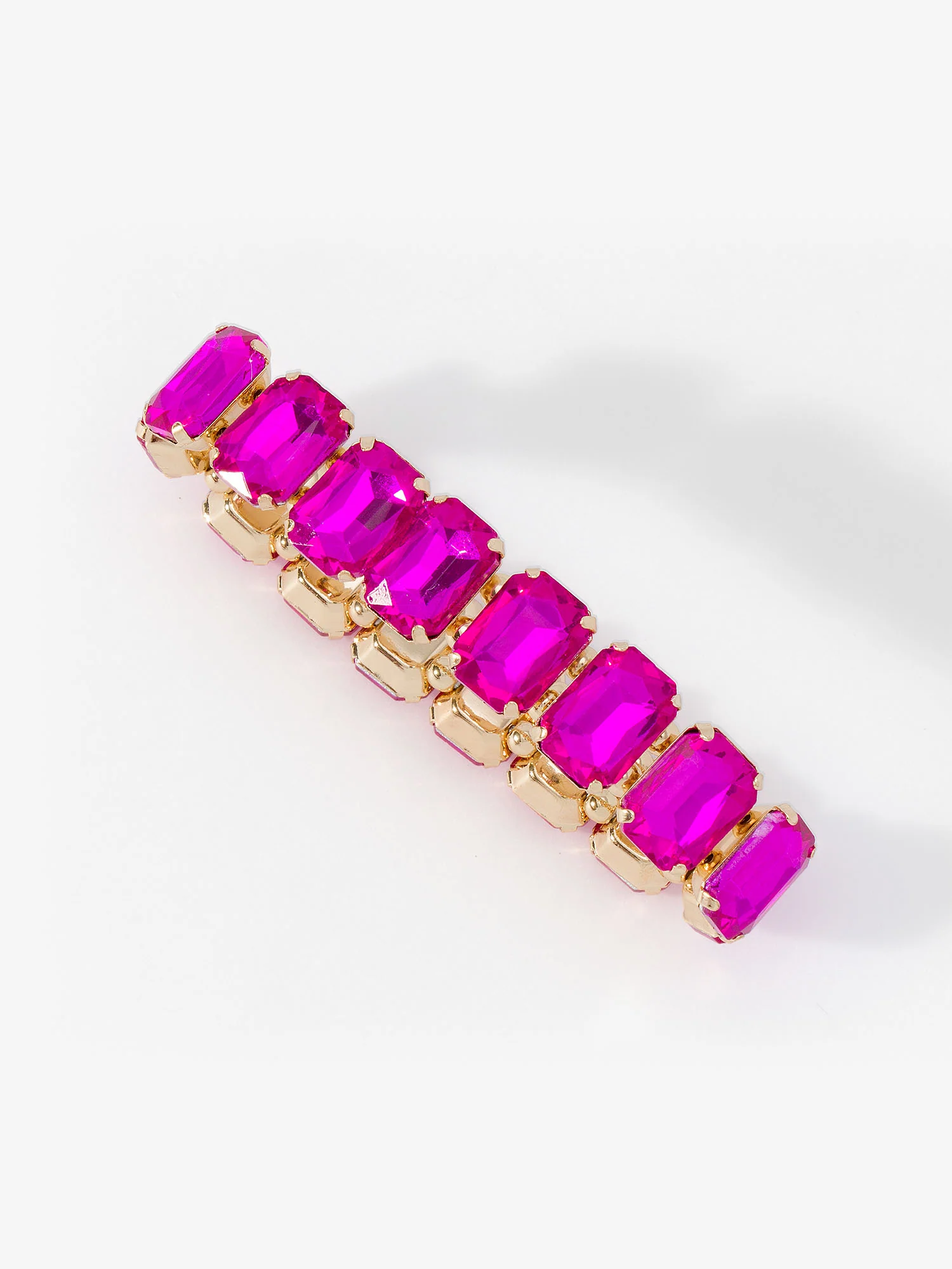 Gemstone Studded Stretch Bracelet - Image 2