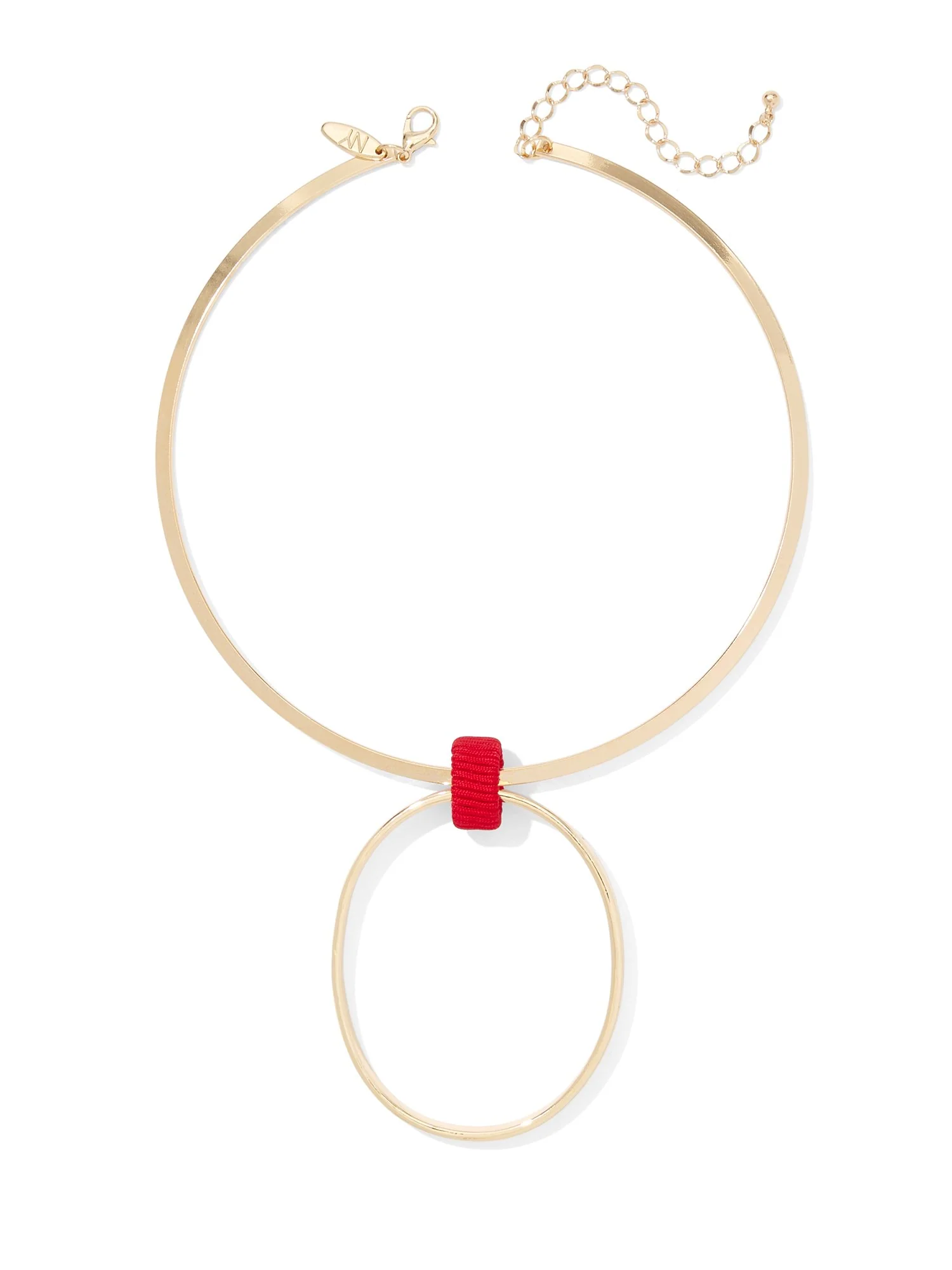Geo Collar Pendant Necklace
