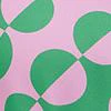 Geometric Dot-Print Button-Front Blouse - Image 3