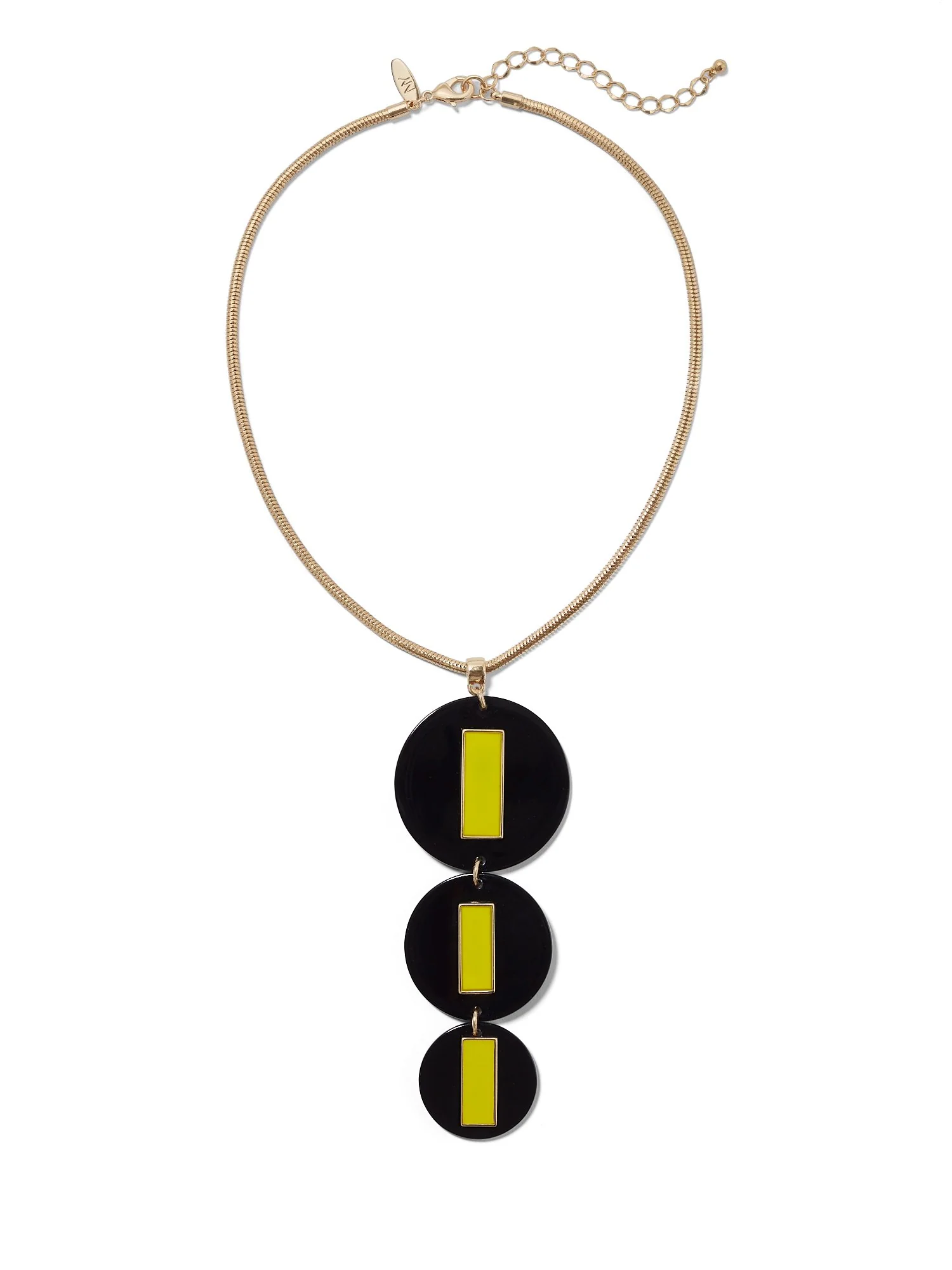 Geometric Pendant Necklace