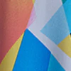 Geometric Print V-Neck Waist-Tie Maxi Dress - Image 5