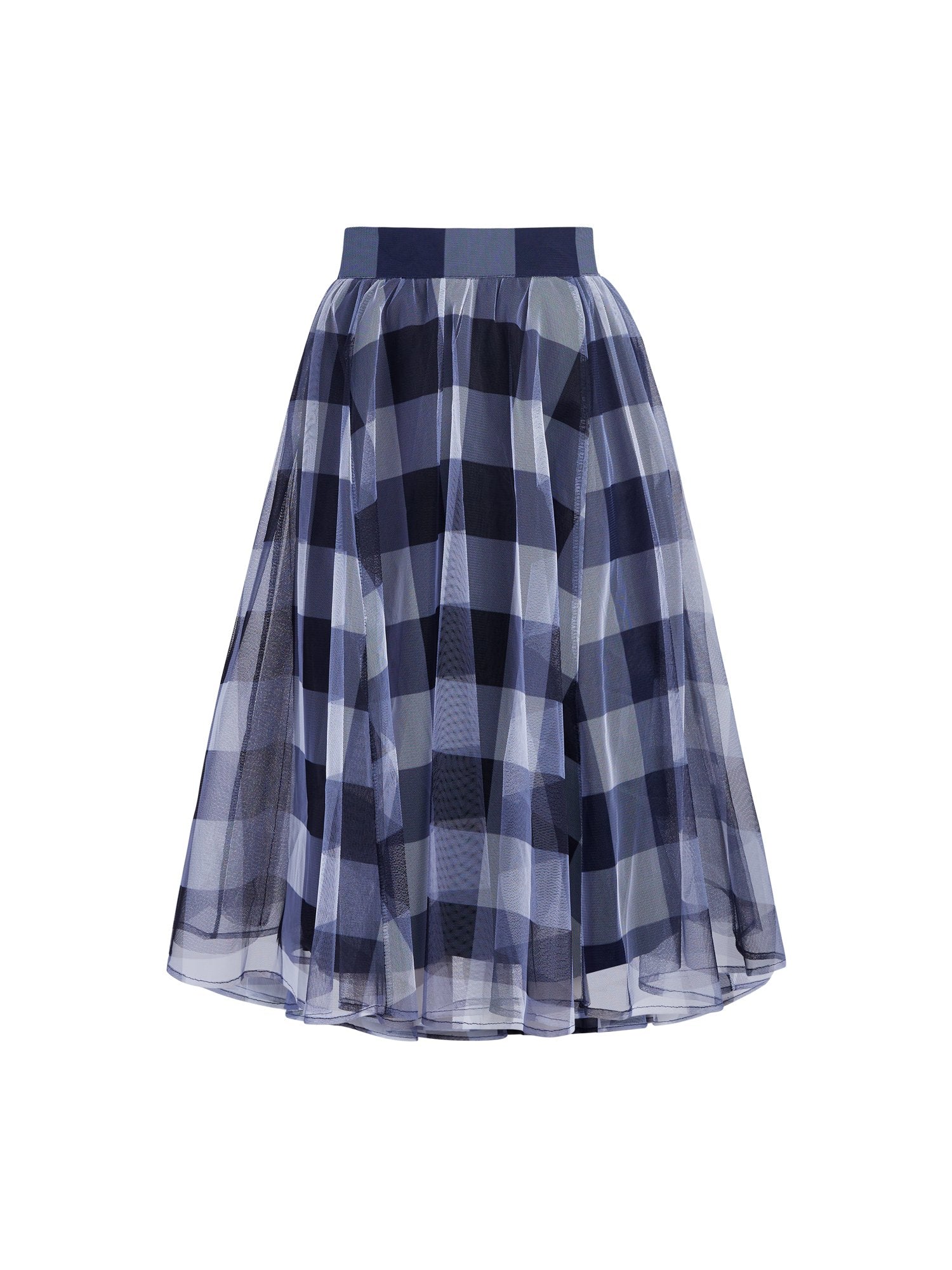 Gingham Tulle Skirt - 7th Avenue - Image 2
