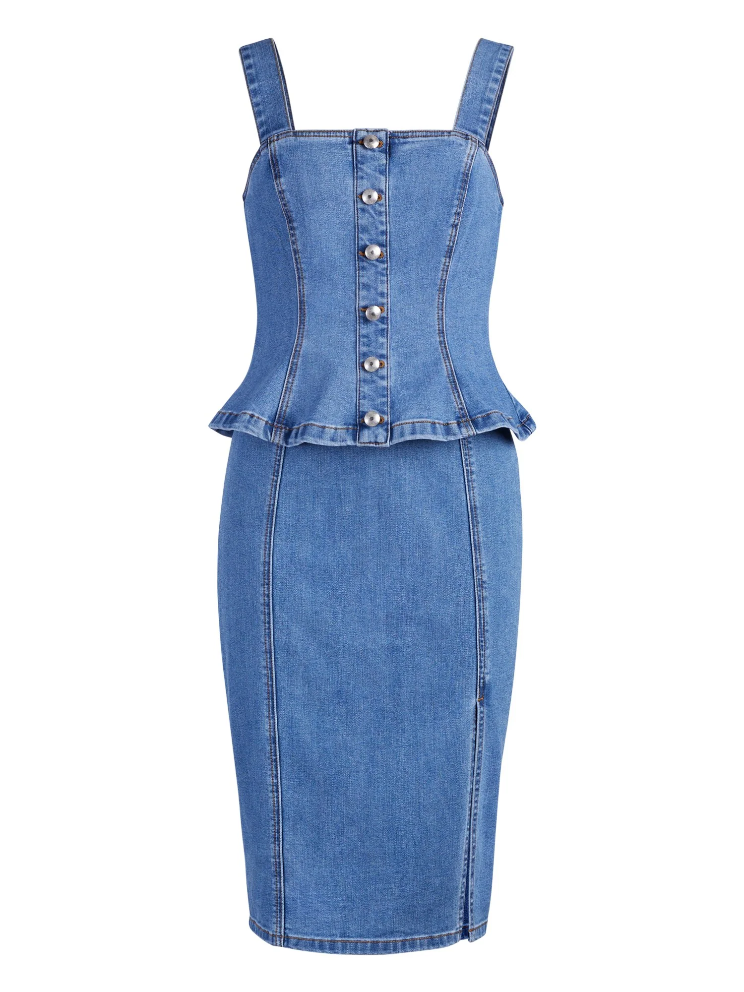Gita Denim Top - Eva Mendes Collection - Image 2