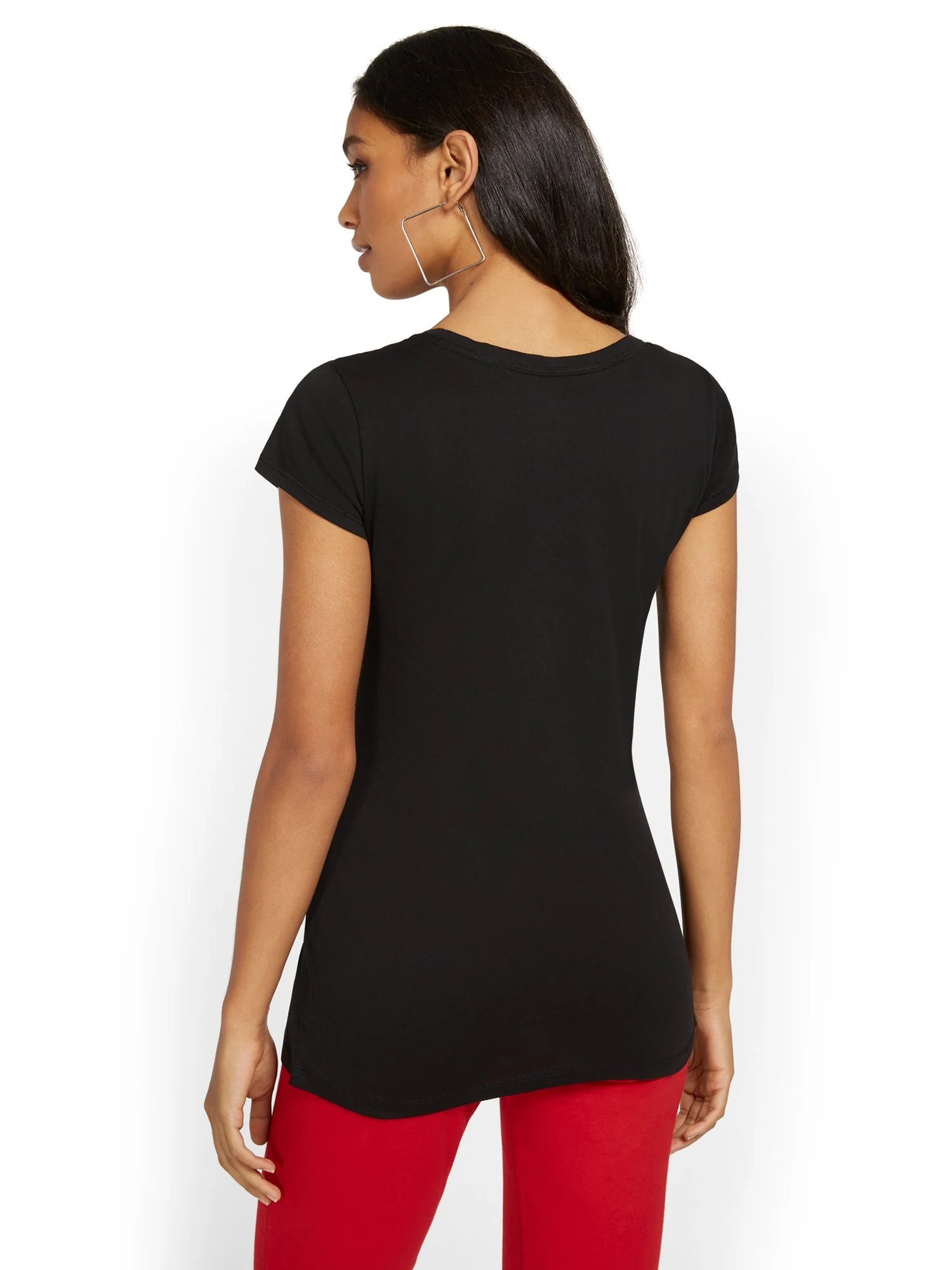 Glass Of Wine Graphic Tee - Image 3