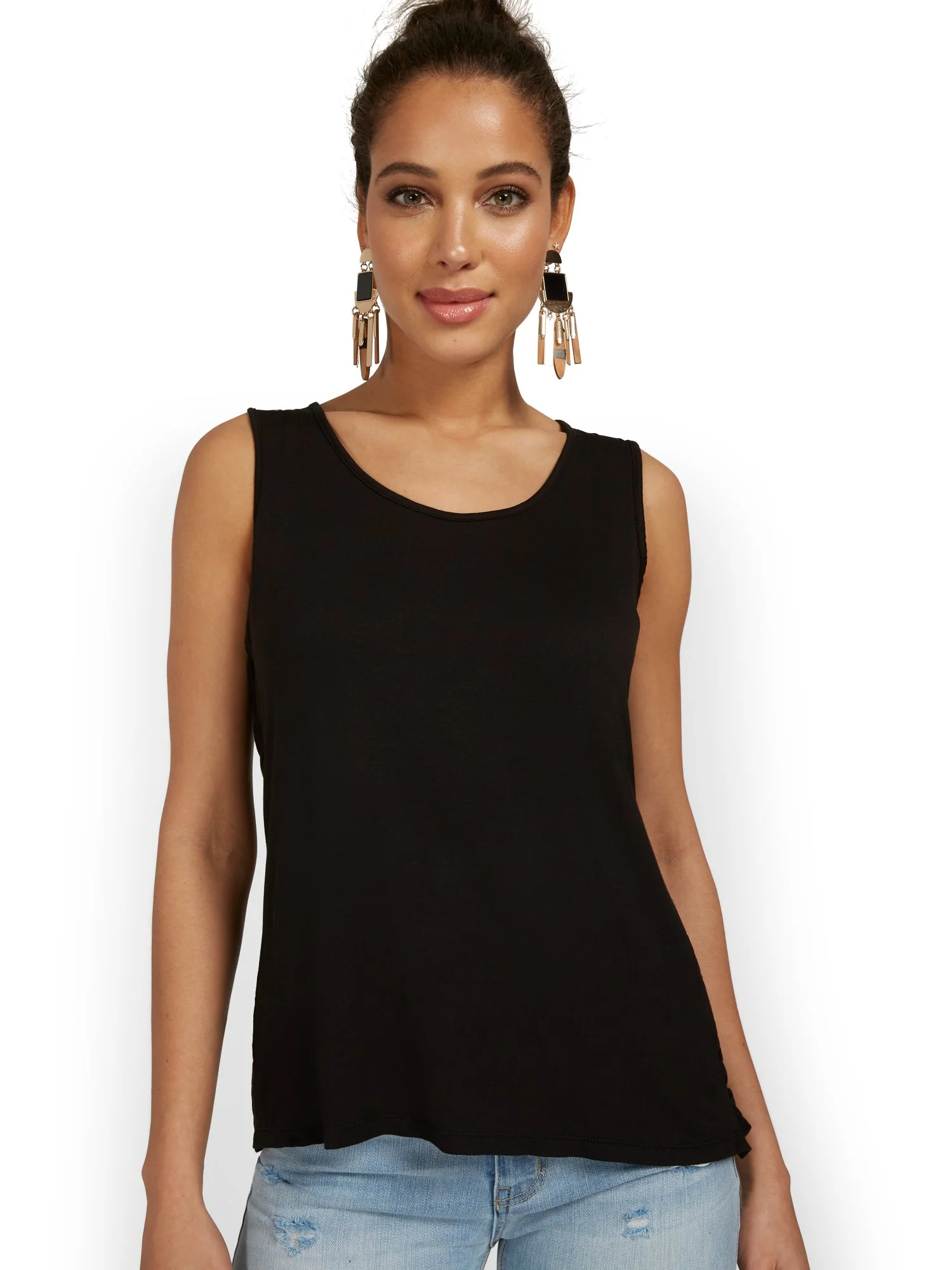 Goddess Crisscross-Back Tank Top - Image 4