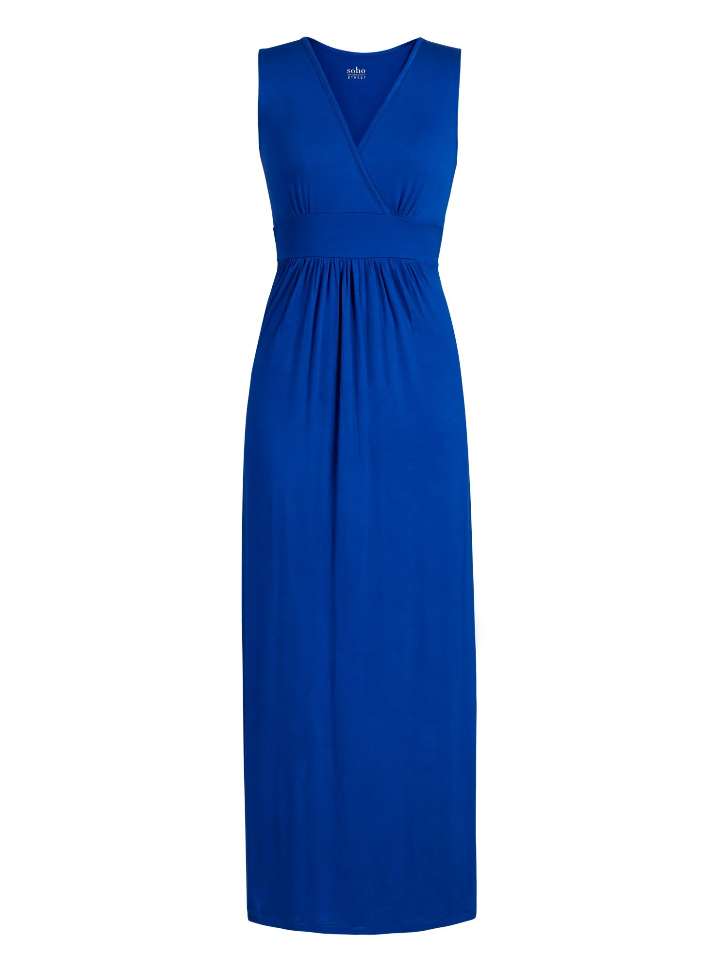 Goddess Wrap-Front Maxi Dress - Image 15