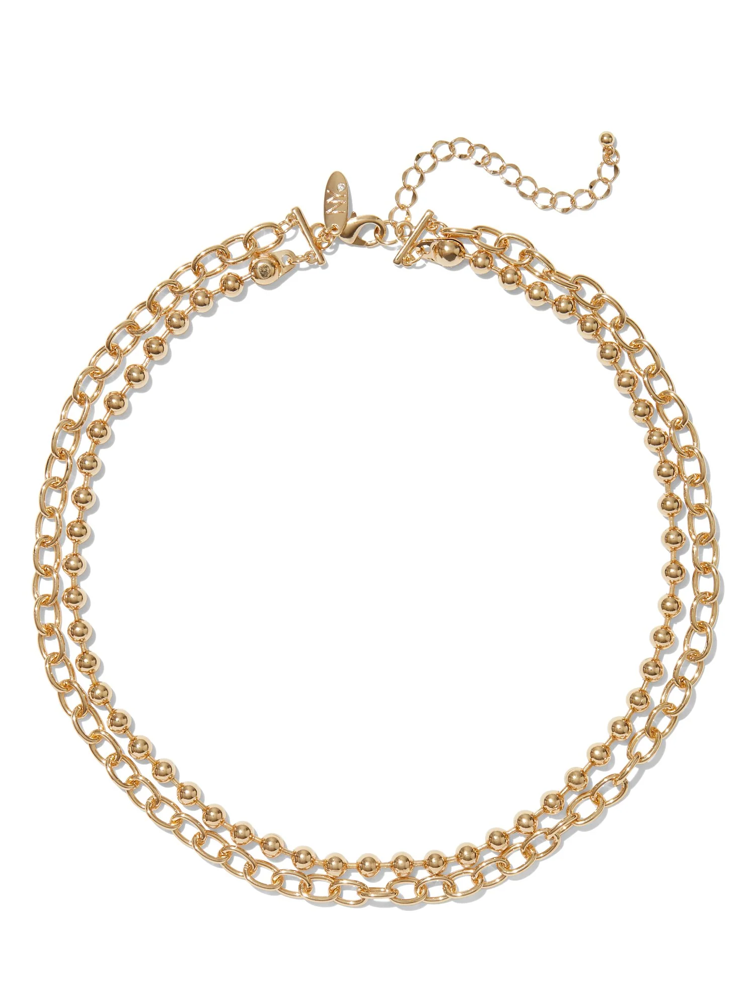 Gold Chain-Link Necklace