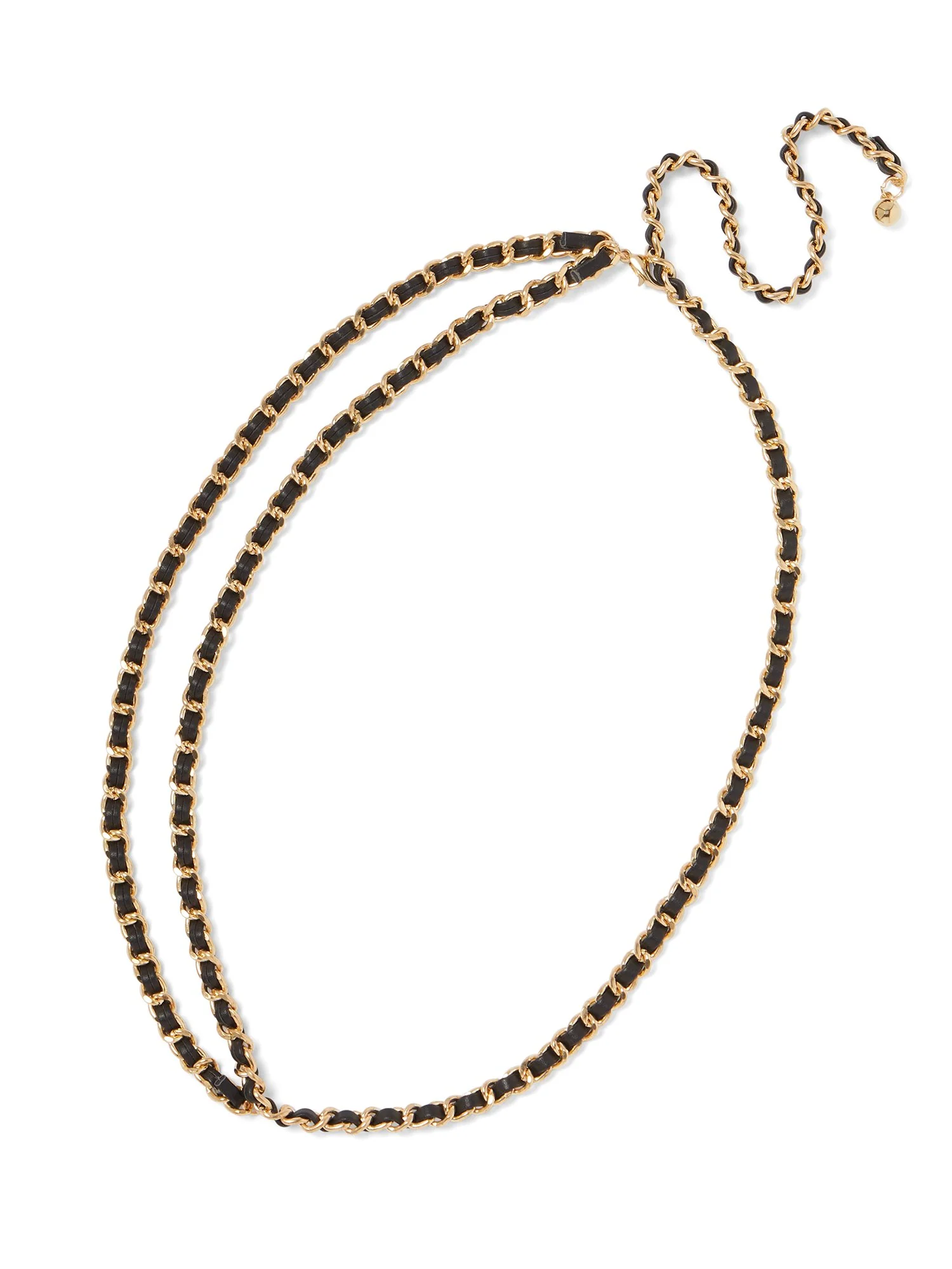 Gold-Tone Chain Belt