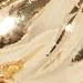 Goldtone Beaded Drop Earring - Image 2