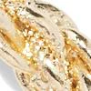 Goldtone Braided Hoop Earring - Image 2