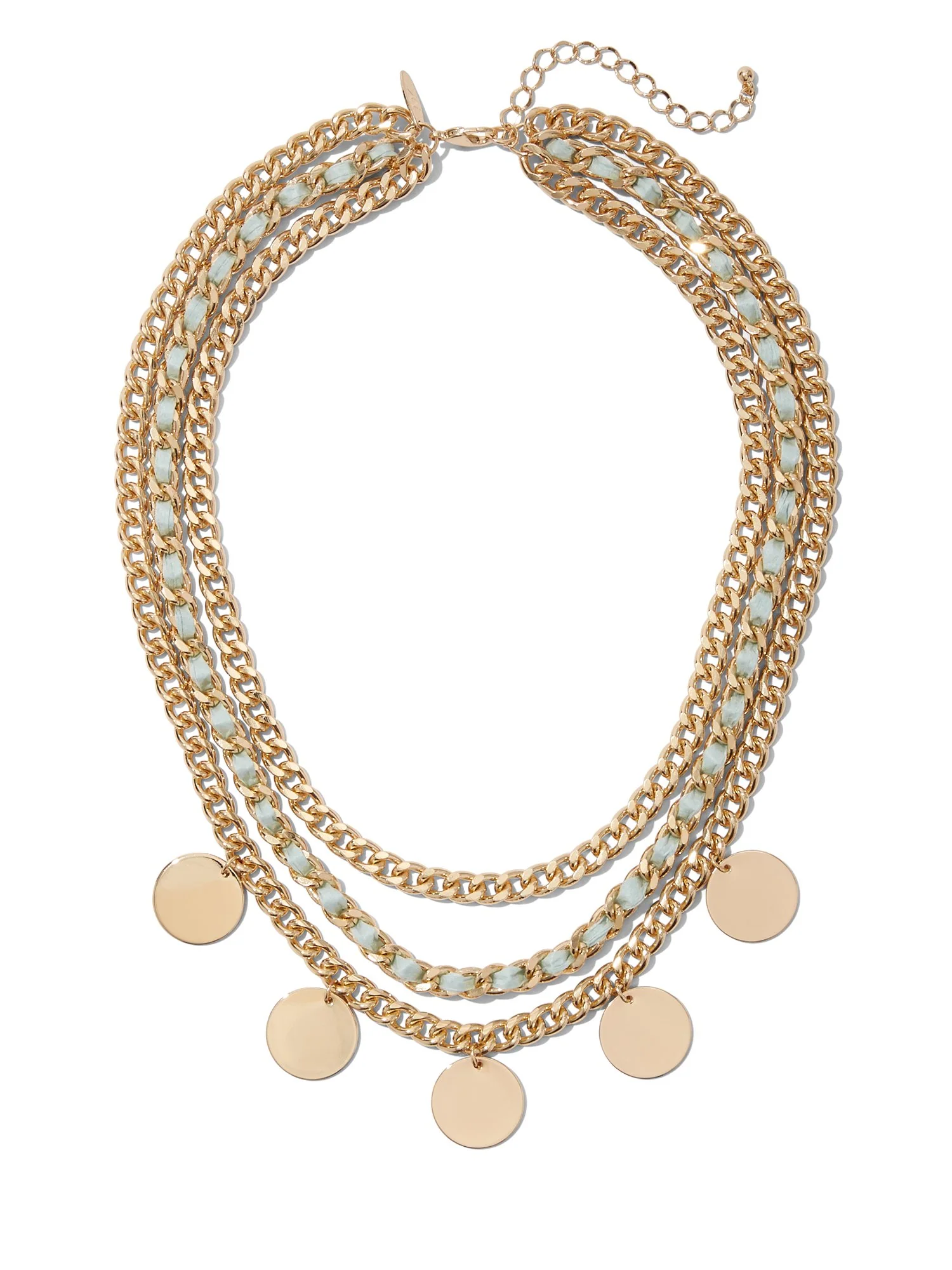 Goldtone Layered Necklace