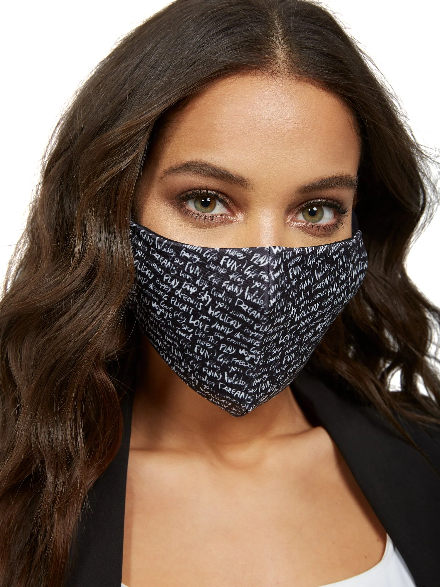 Good Things Script Face Mask - Image 2
