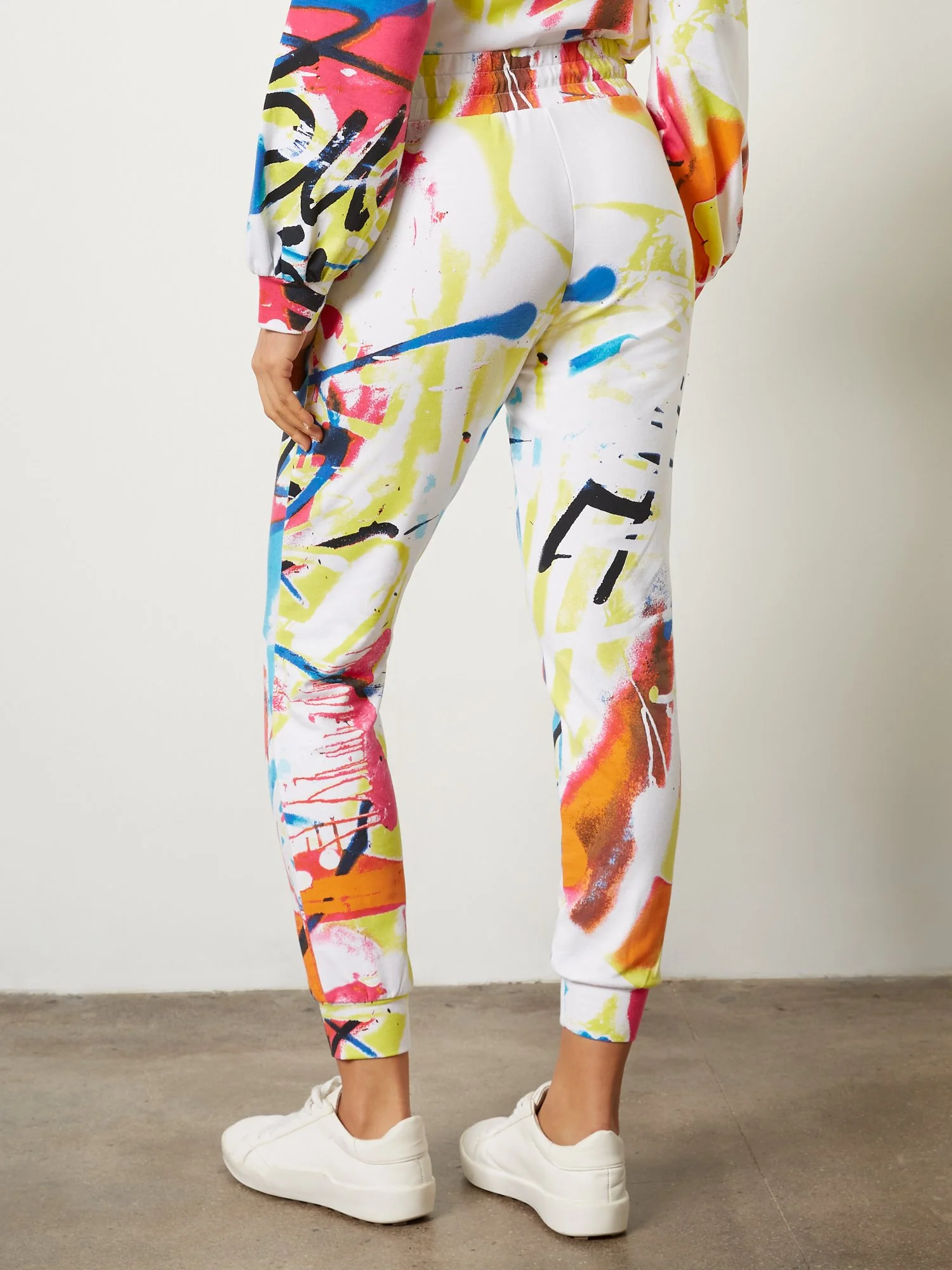 Graffiti Drawstring Jogger Pant - Image 3