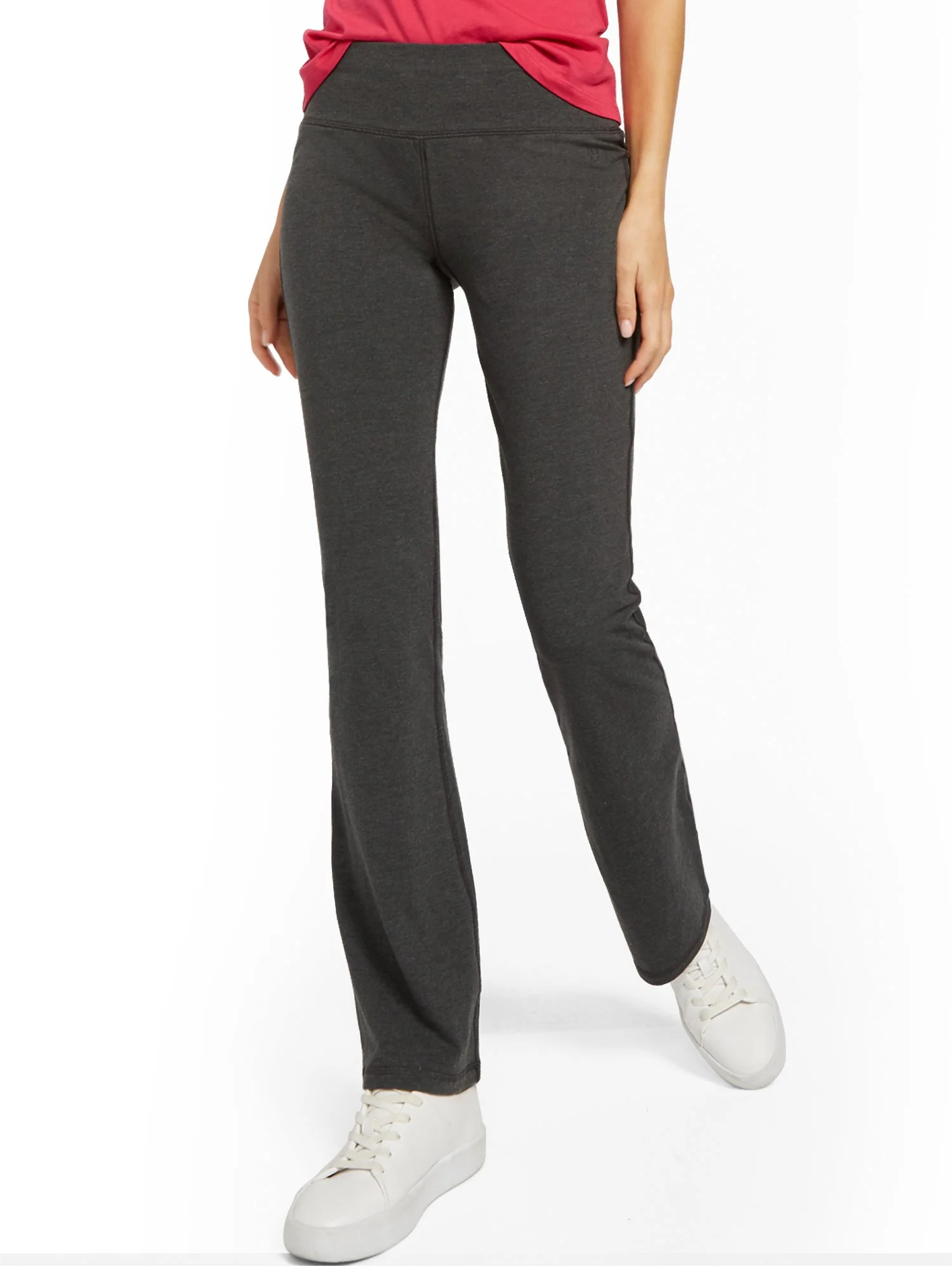 Grey Bootcut Yoga Pant - Image 2