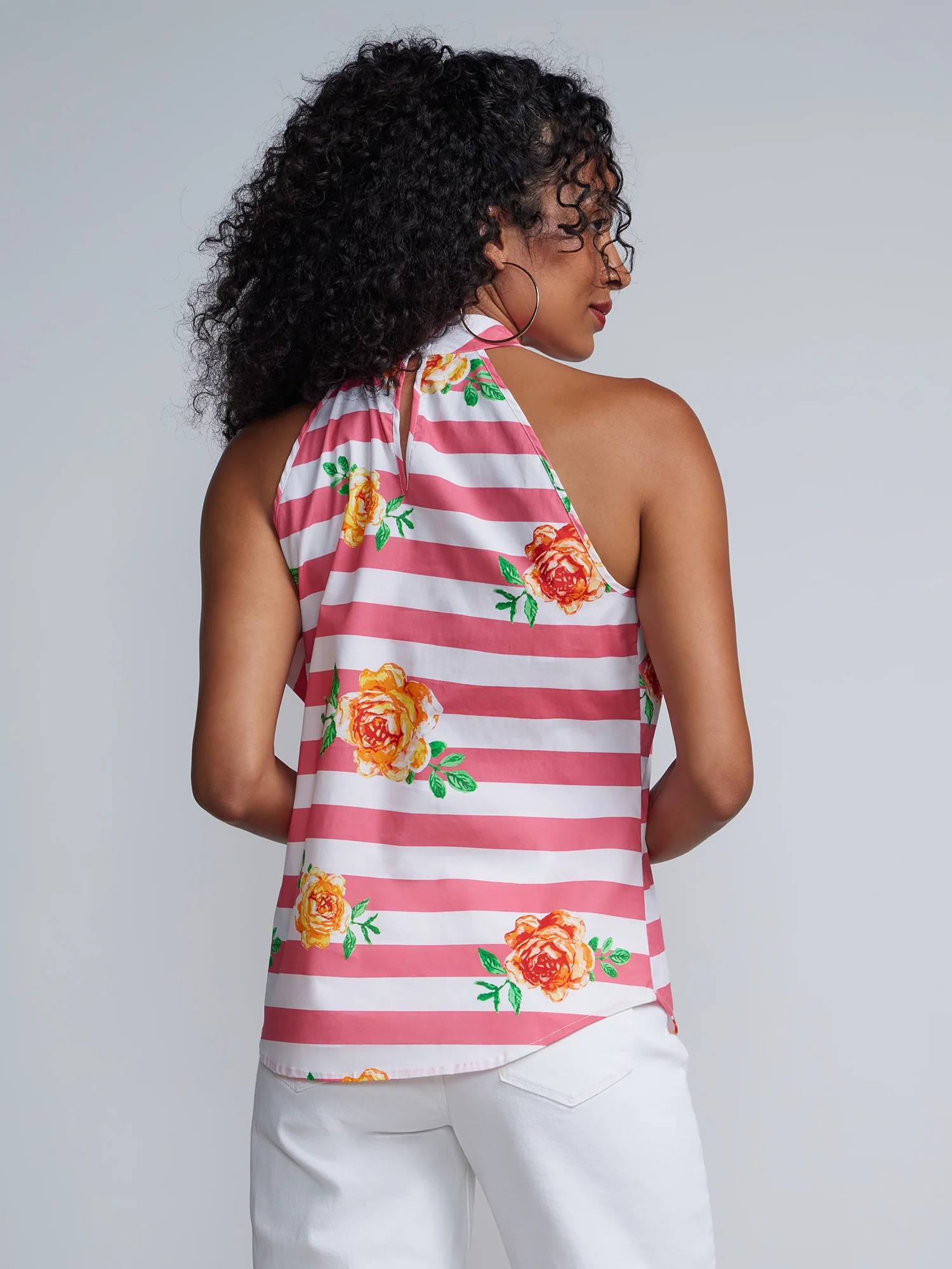 Halter Tie Neck Top - Image 3