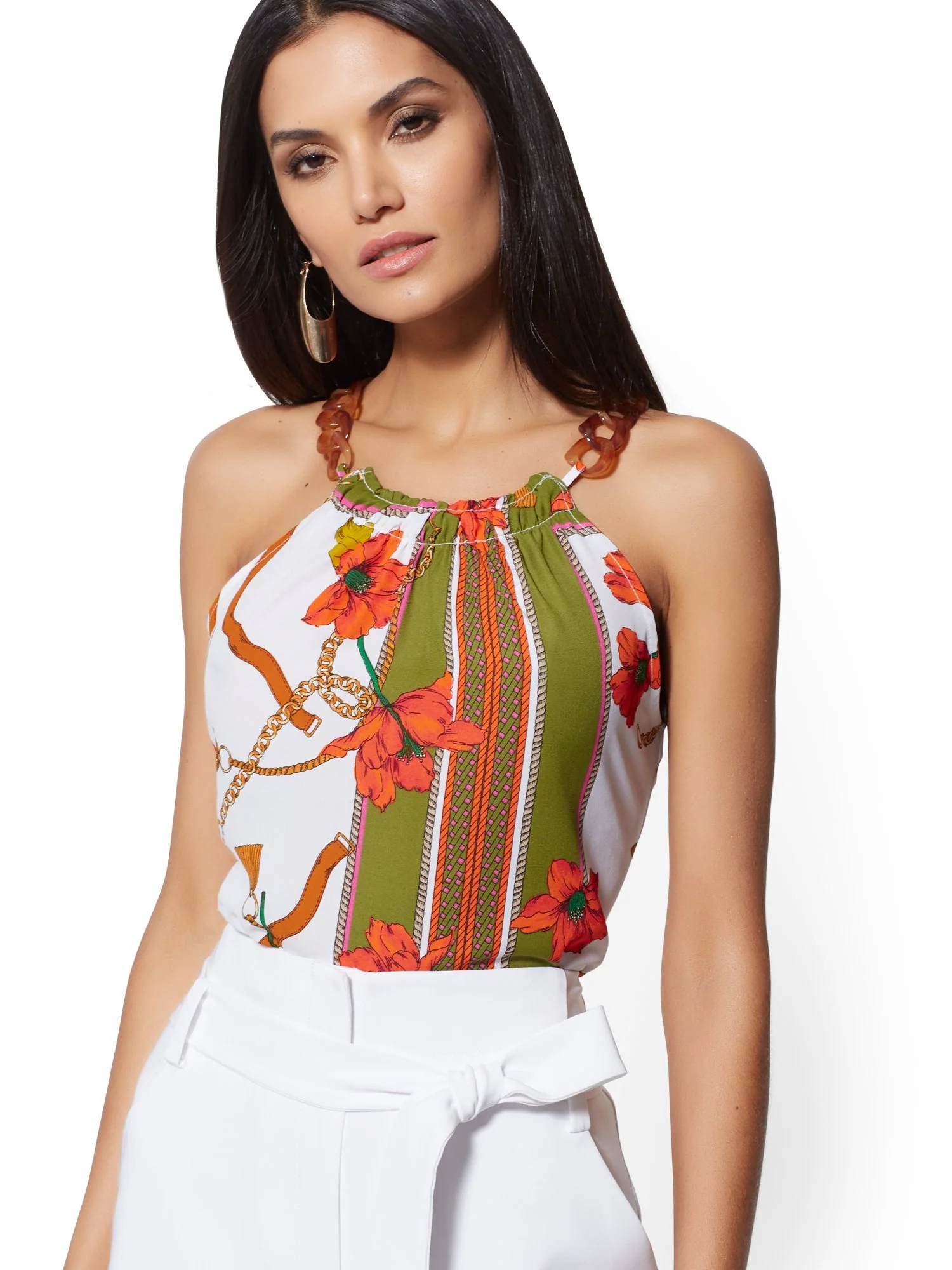 Handkerchief Halter Top