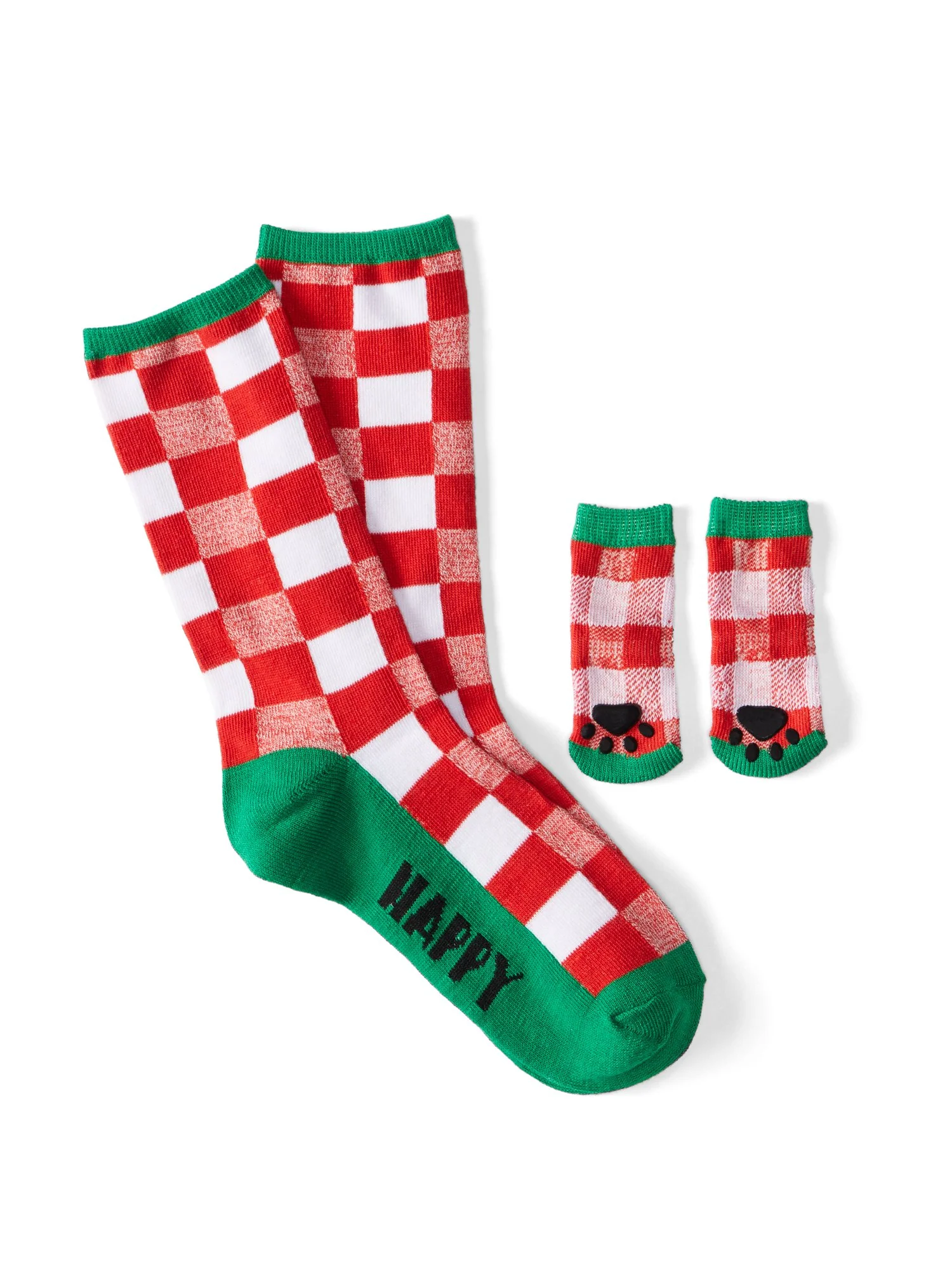 Happy Howlidays Matching Mom & Dog Socks Set - Image 2