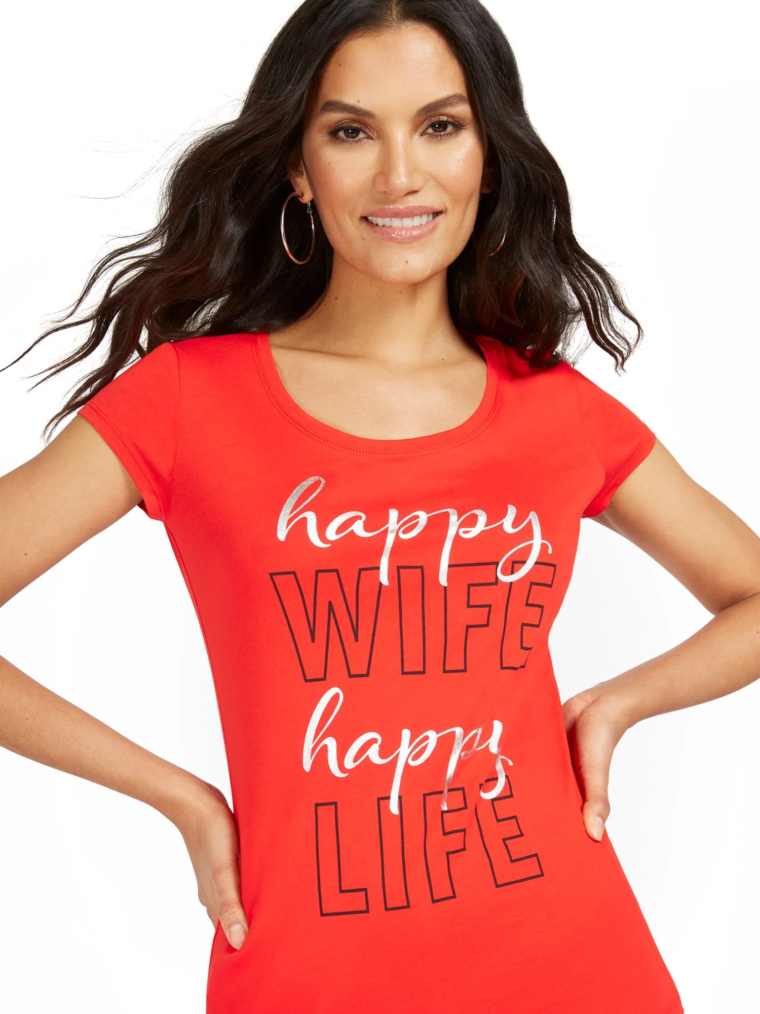 Happy Wife Graphic Tee