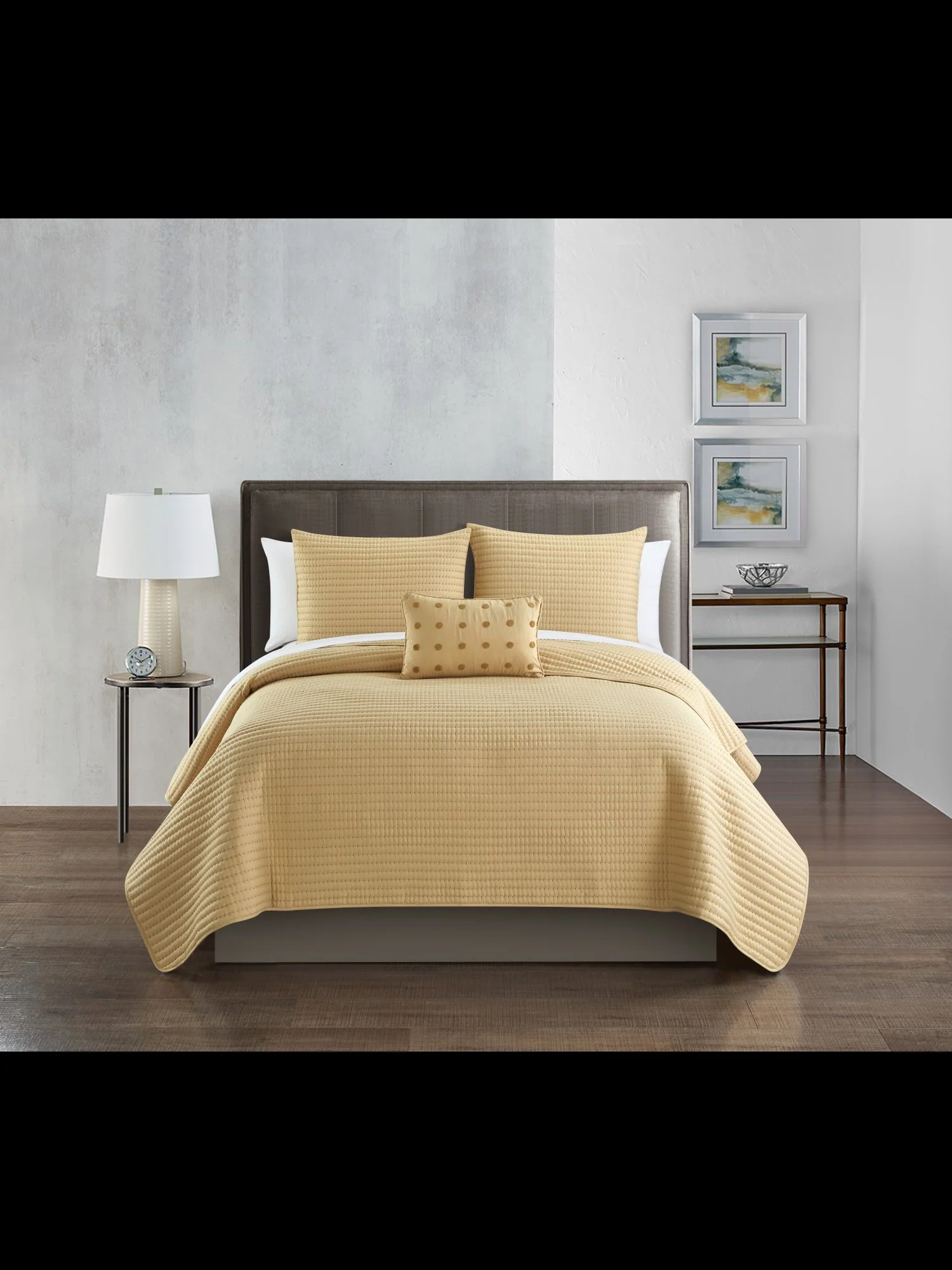 Hayden King-Size 4-Piece Quilt Set - NY&C x Chic Home - Image 2