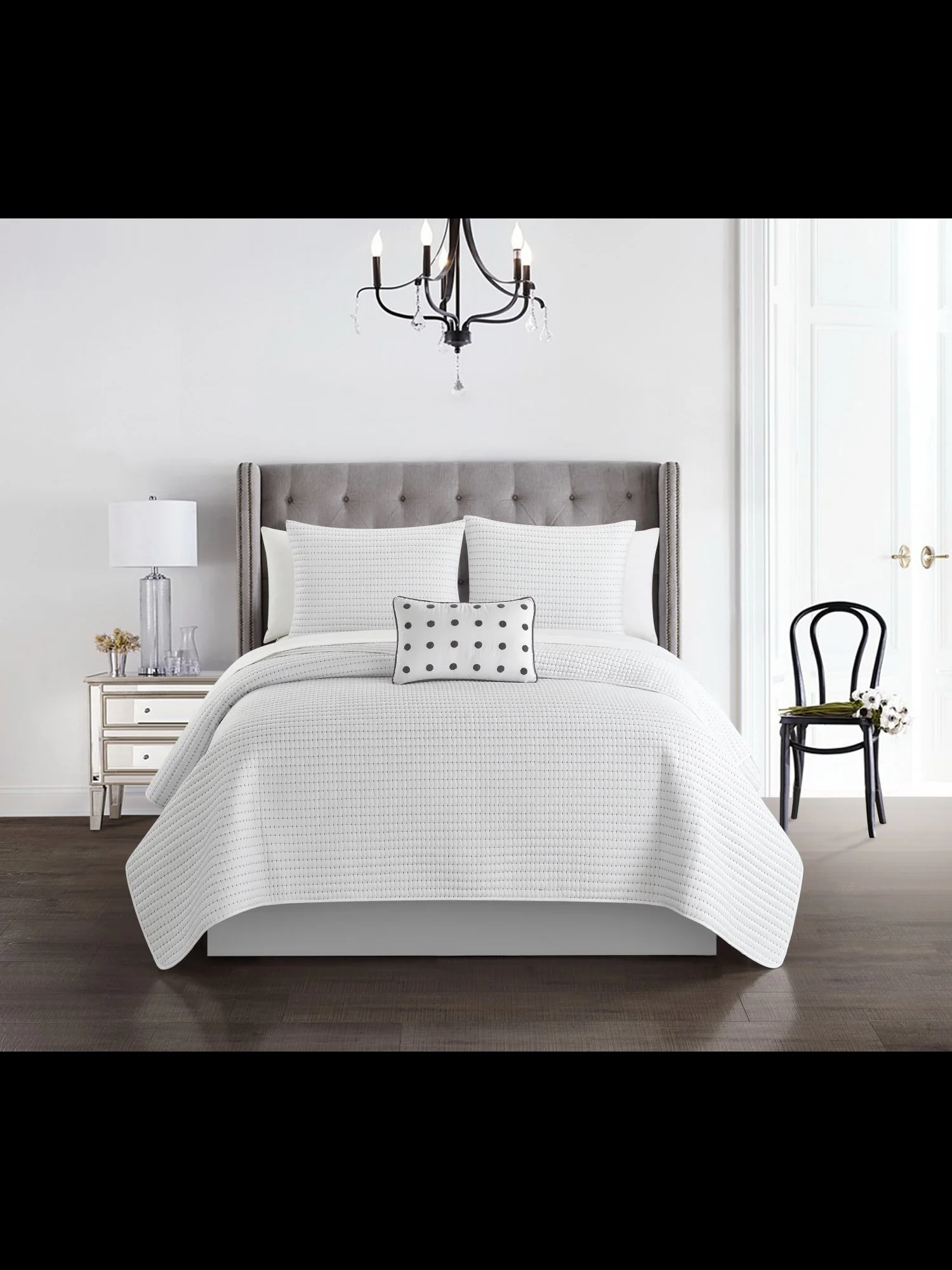 Hayden Queen-Size 4-Piece Quilt Set - NY&C x Chic Home - Image 18