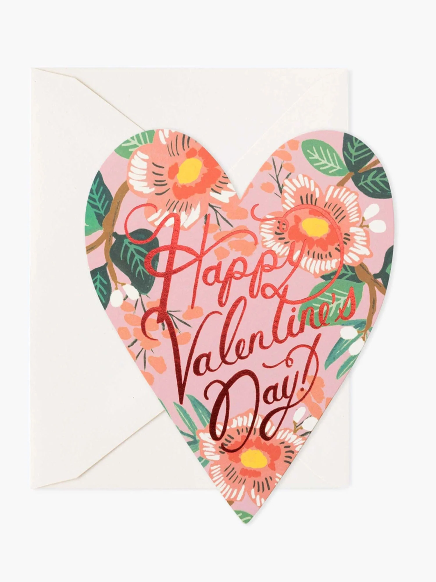 Rifle Paper Co. Heart Blossom Valentines Day Card - Brands We Love