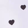 Heart-Print Pleated-Sleeve Collared Top - Image 4