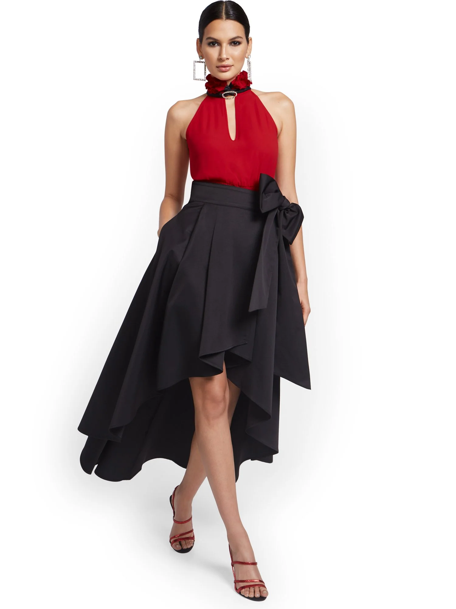 Hi-Lo Maxi Skirt - 7th Avenue - Image 4