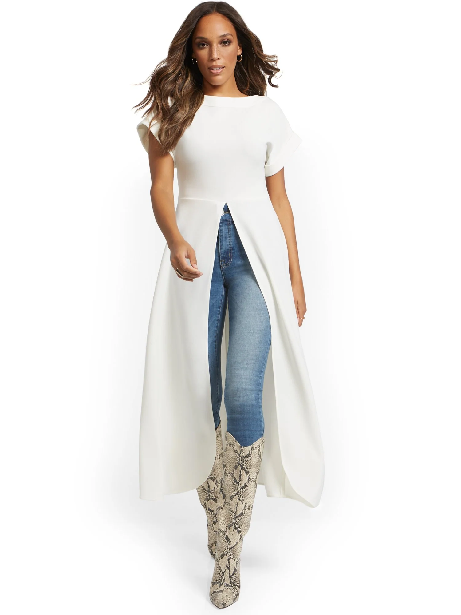 Hi-Lo Maxi Top