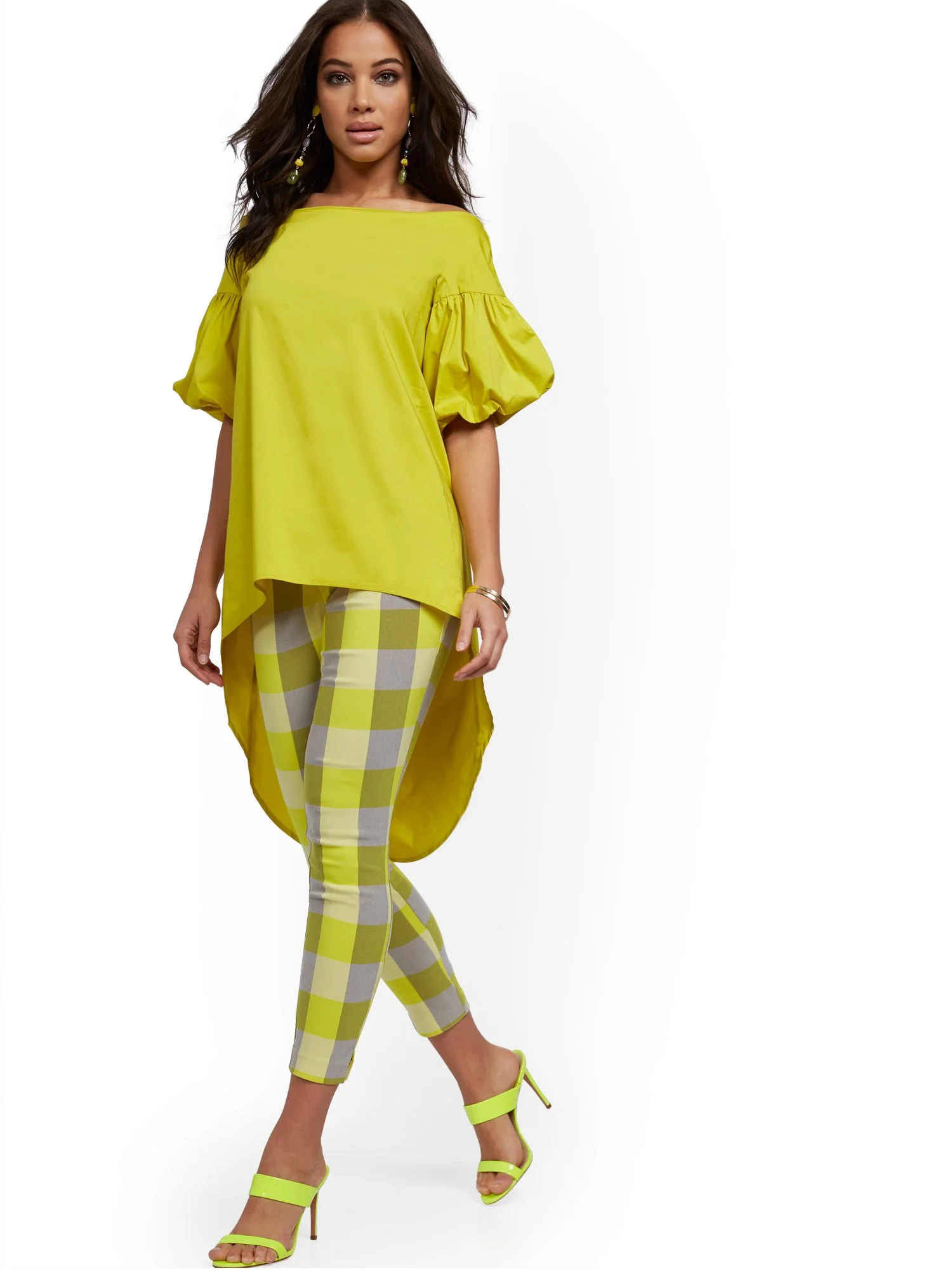 Hi-Lo Poplin Tunic Shirt - Image 7