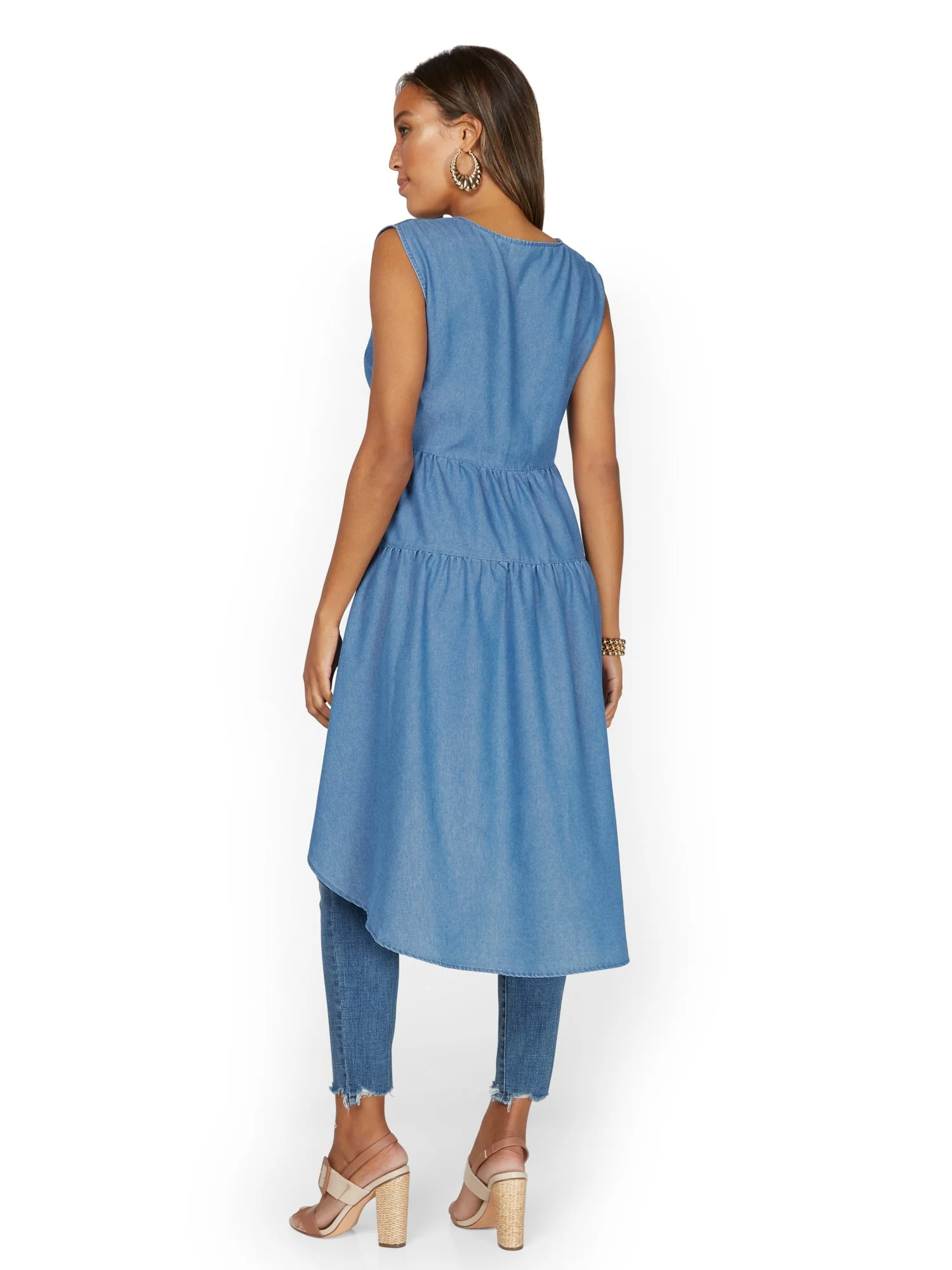 High-Low Babydoll Top - Image 3