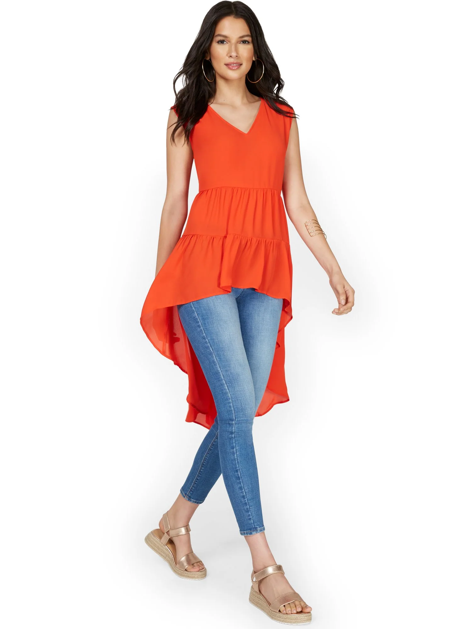 High-Low Babydoll Top - Image 2