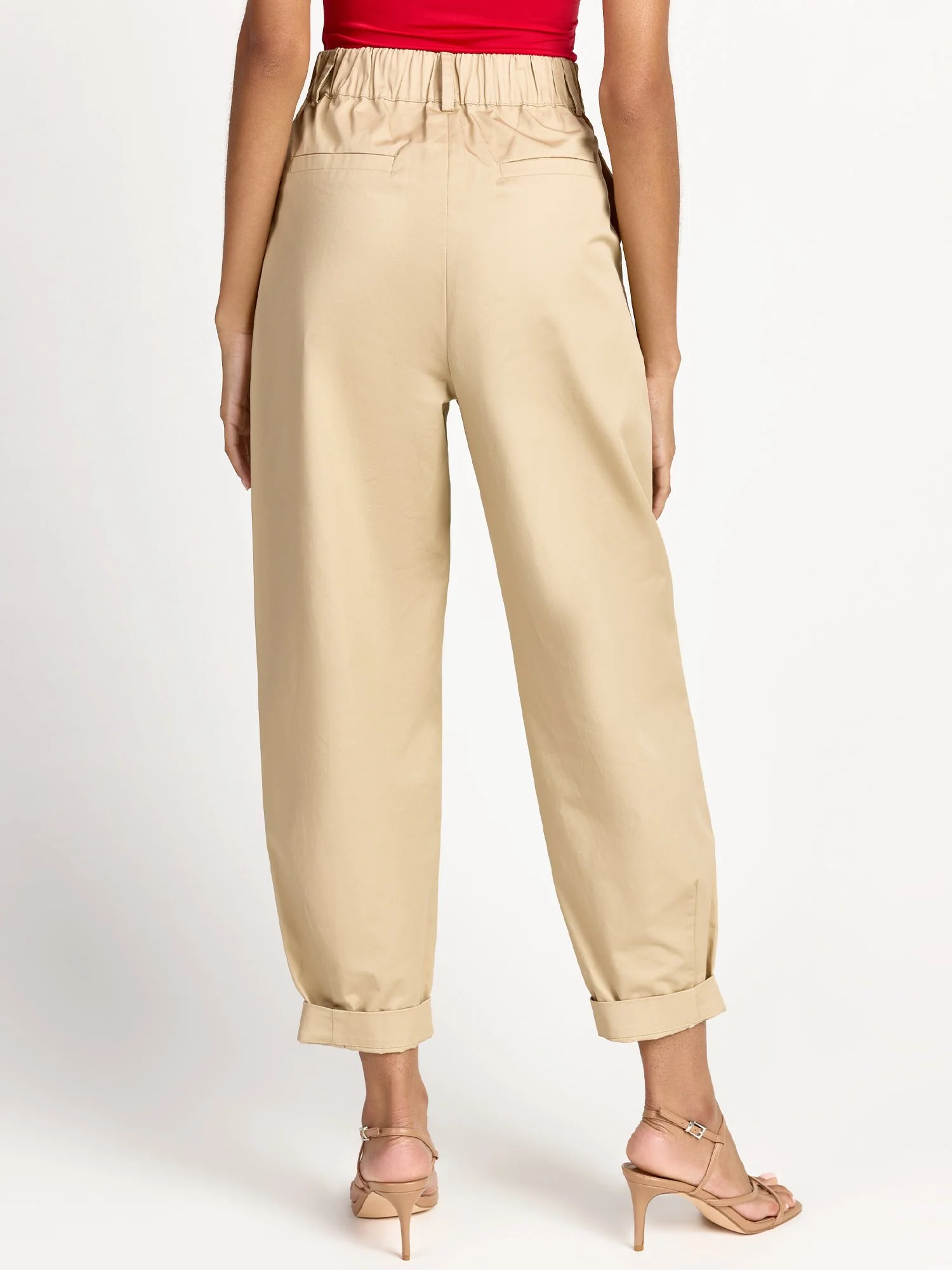 High Waist Pleated Trouser - English Factory - Image 6