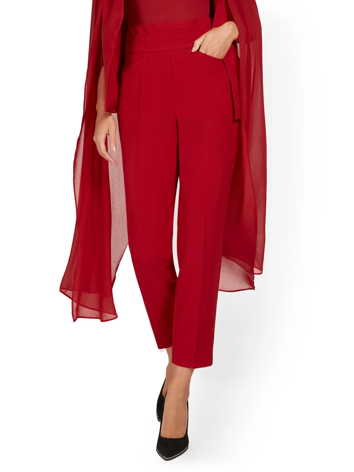 High-Waisted Ankle Pant - Image 2