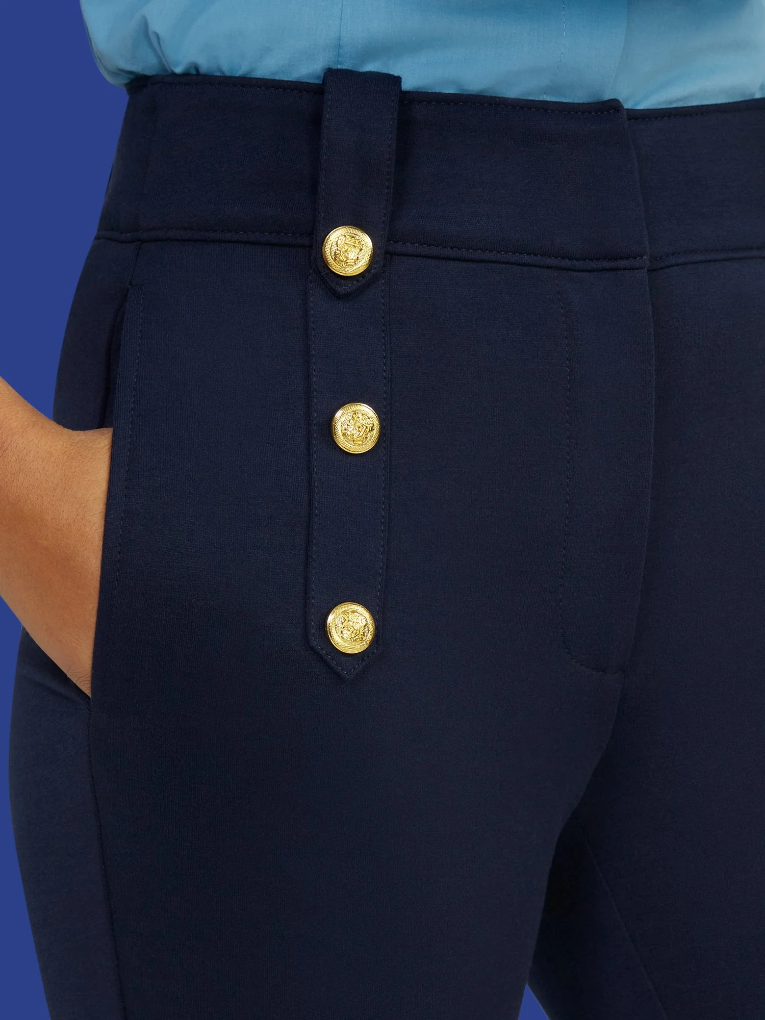 High-Waisted Barely Bootcut Pant - Superflex - Image 4