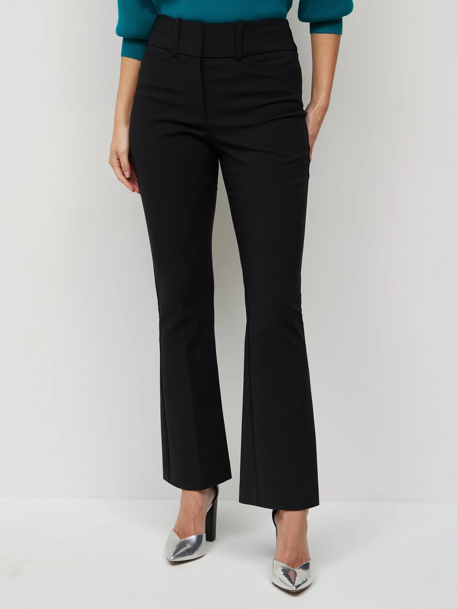 High-Waisted Bootcut Pant - All Season Stretch - Image 3