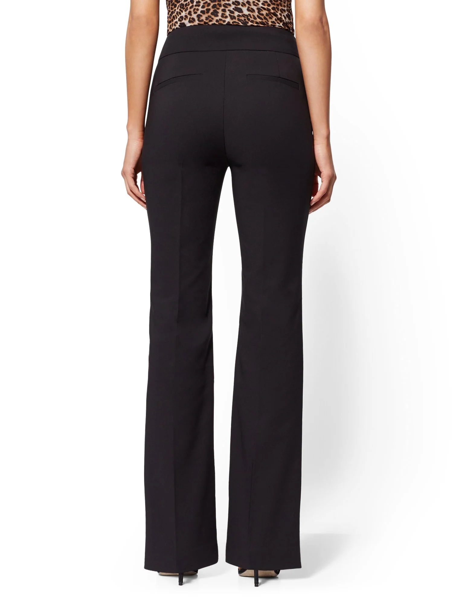 High-Waisted Bootcut Pant - All-Season Stretch - 7th Avenue - Image 3