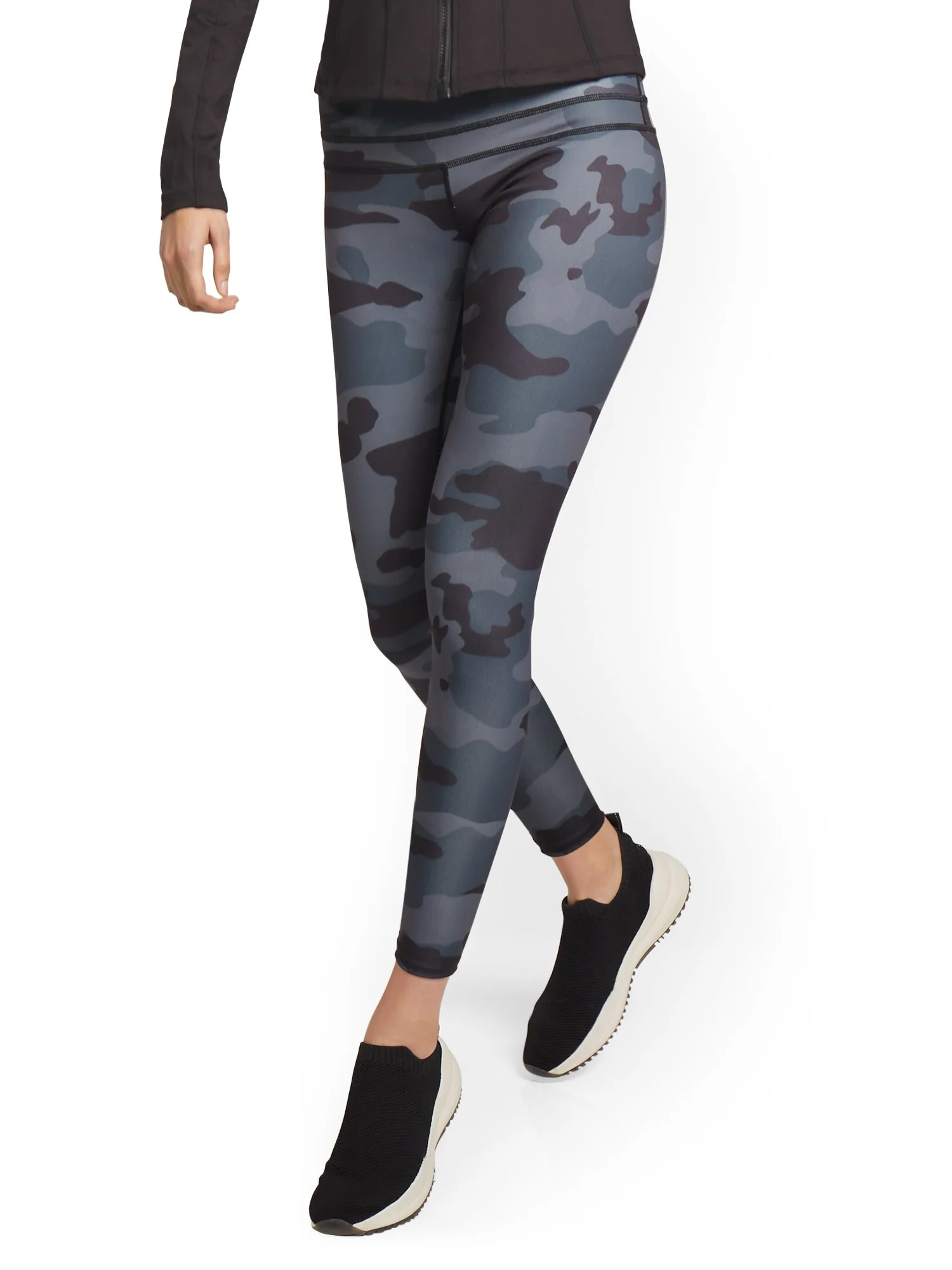 High-Waisted Camo-Print Legging - Image 2