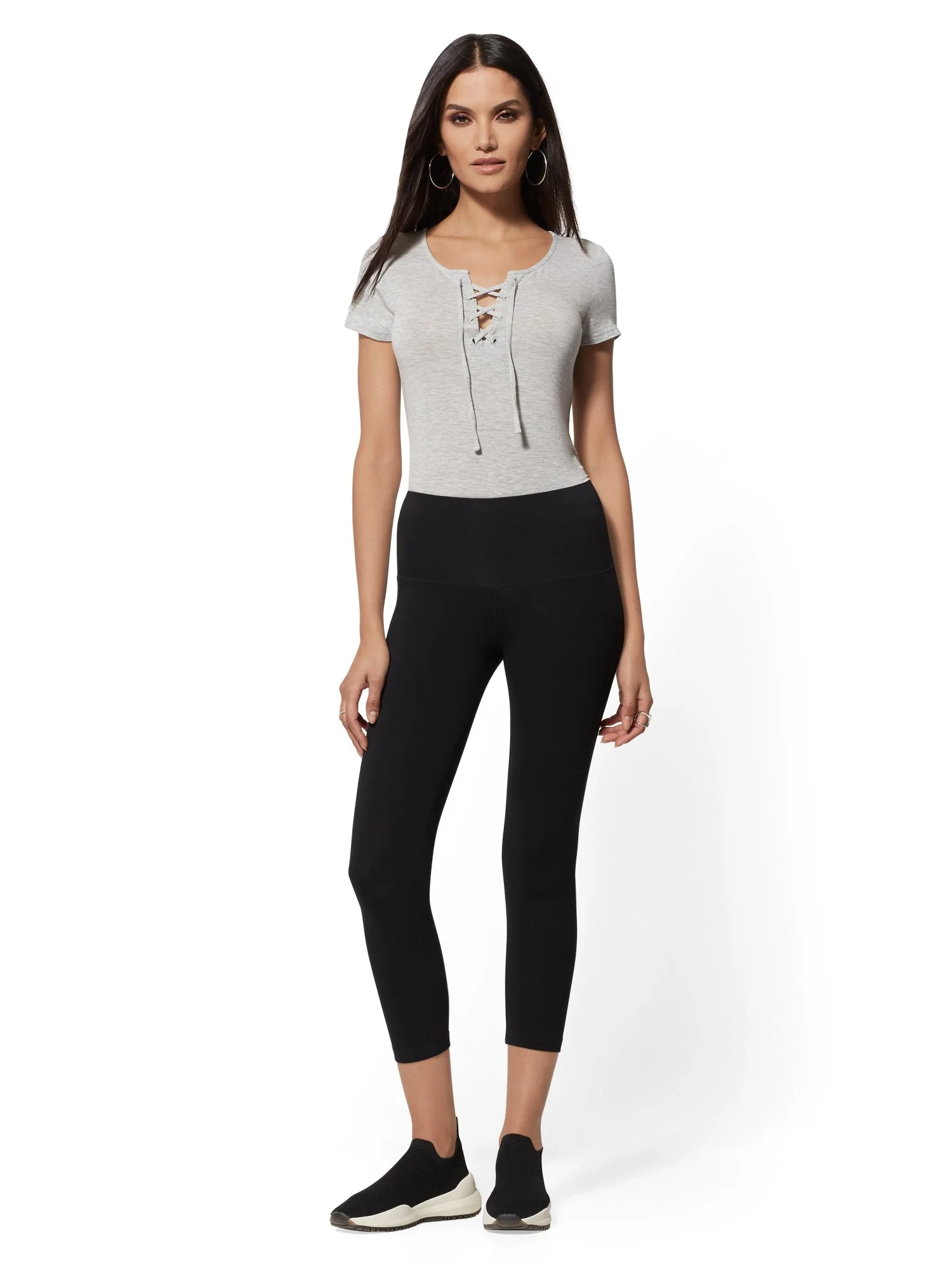 High-Waisted Capri Yoga Legging - Image 4