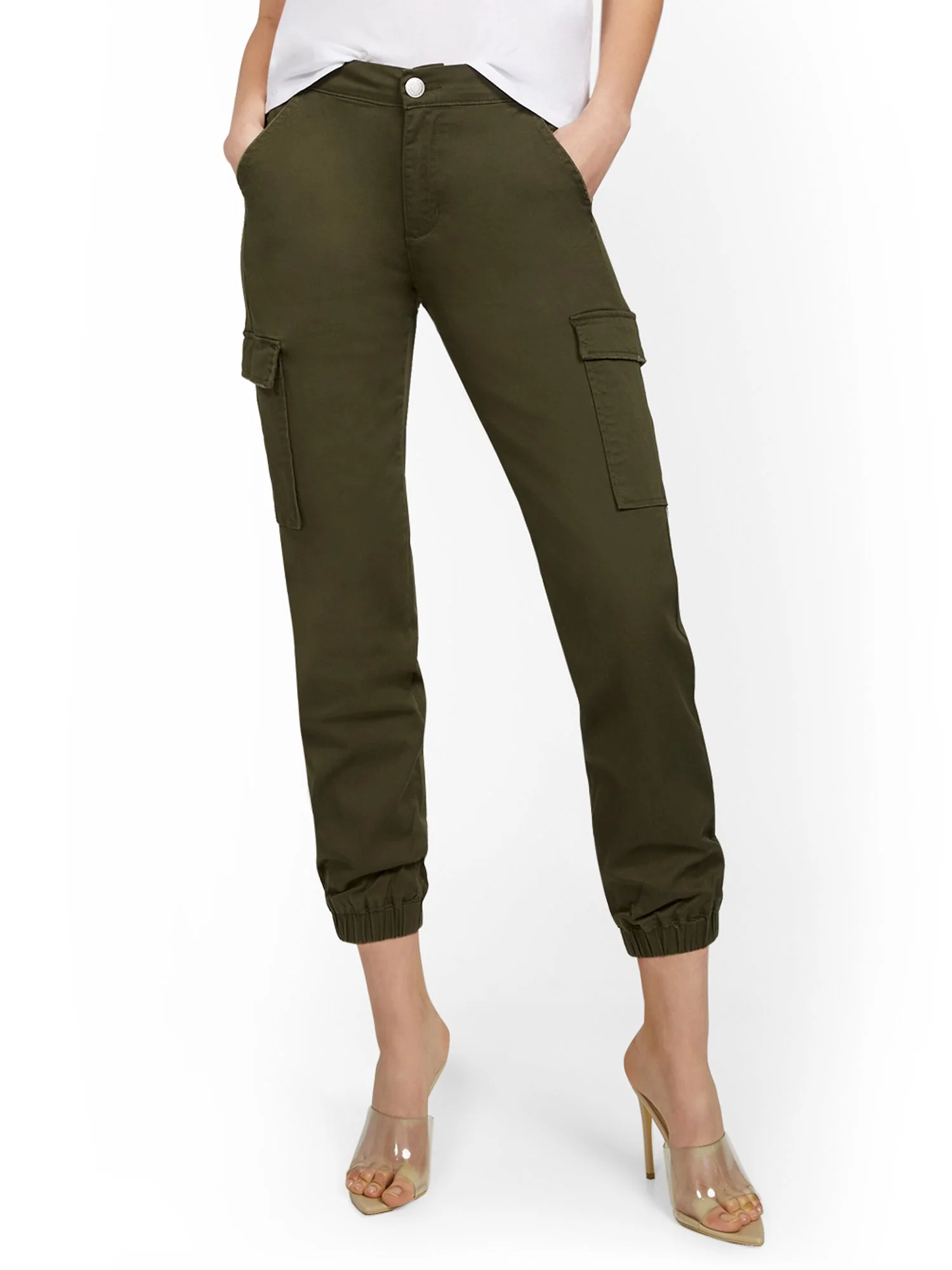 High-Waisted Cargo Jogger Pant - Image 5