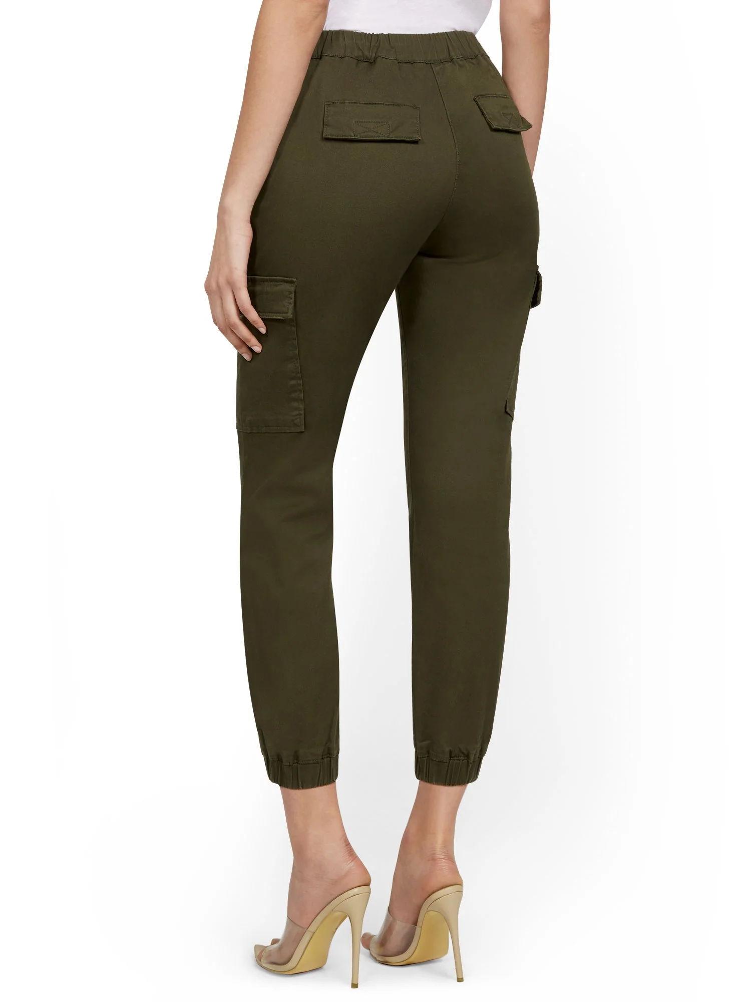 High-Waisted Cargo Jogger Pant - Image 7
