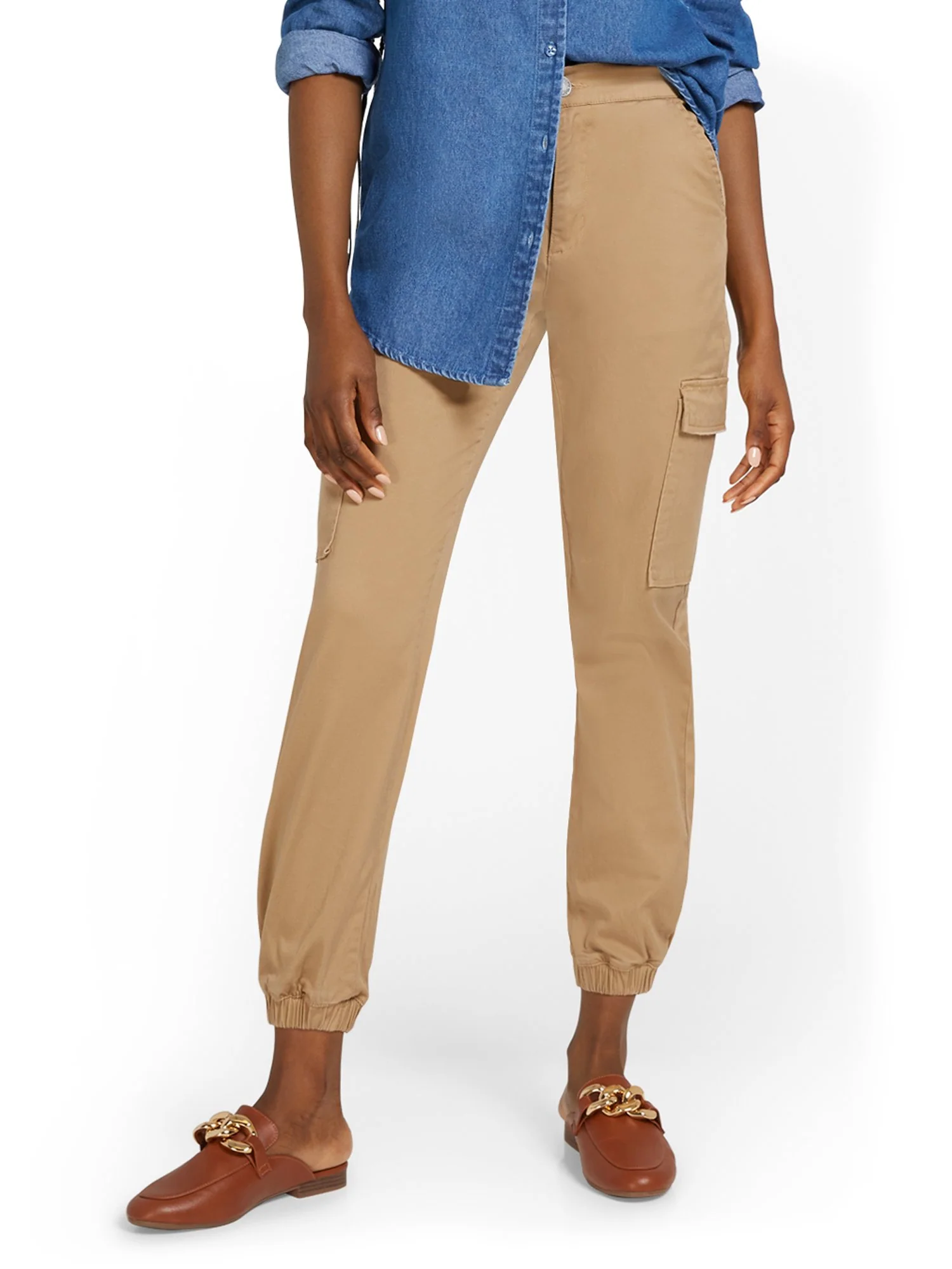 High-Waisted Cargo Jogger Pant - Image 6